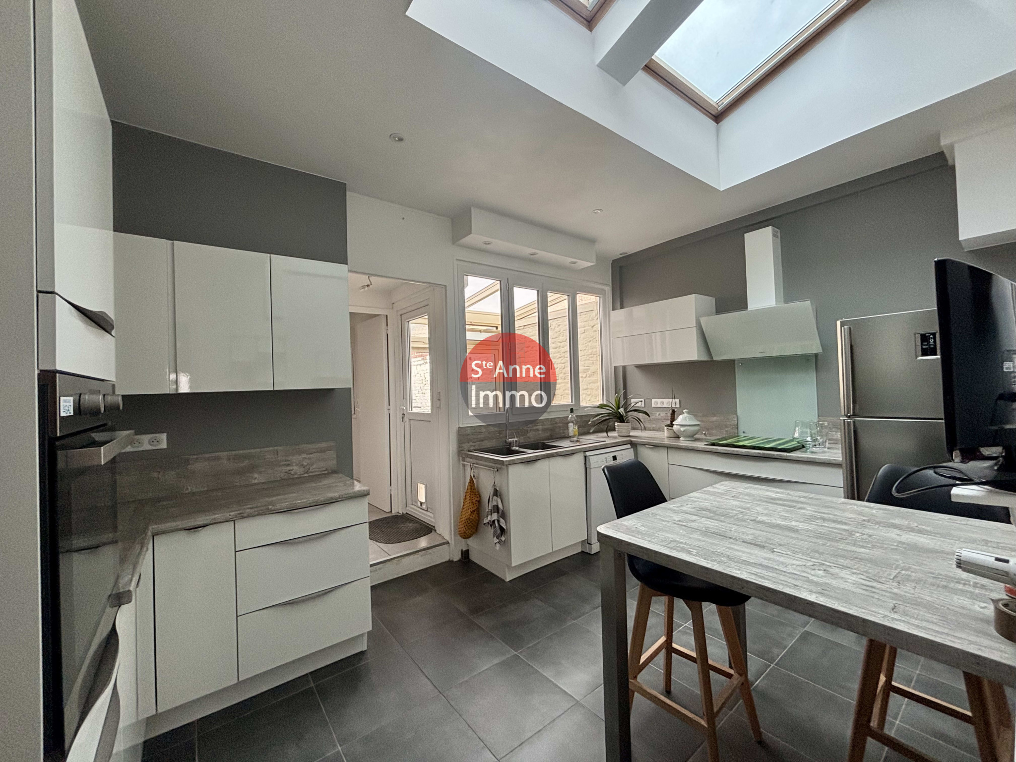 Immo80 – L'immobilier à Amiens et dans la Somme-AMIENS – MAISON – 97 M2 – 3 CHAMBRE – 1 BUREAU – CAVE – JARDIN