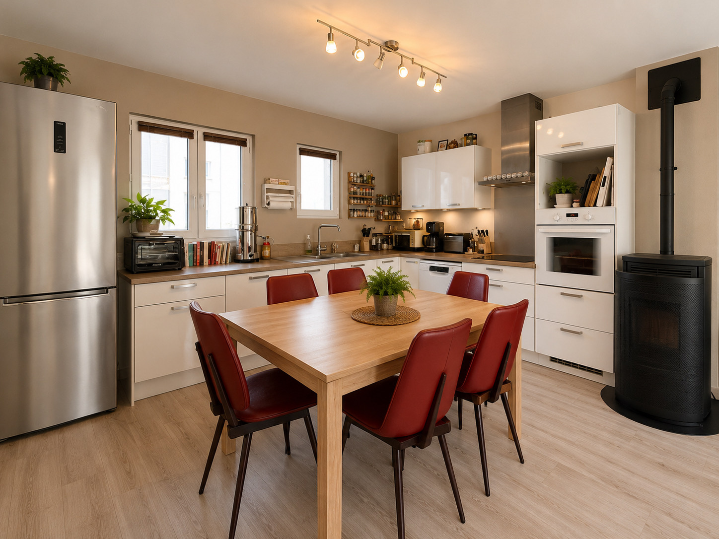 Immo80 – L'immobilier à Amiens et dans la Somme-AMIENS – QUARTIER SAINT ACHEUL – MAISON SEMI MITOYENNE – 4 CHAMBRES – JARDIN – STATIONNEMENT PRIVATIF