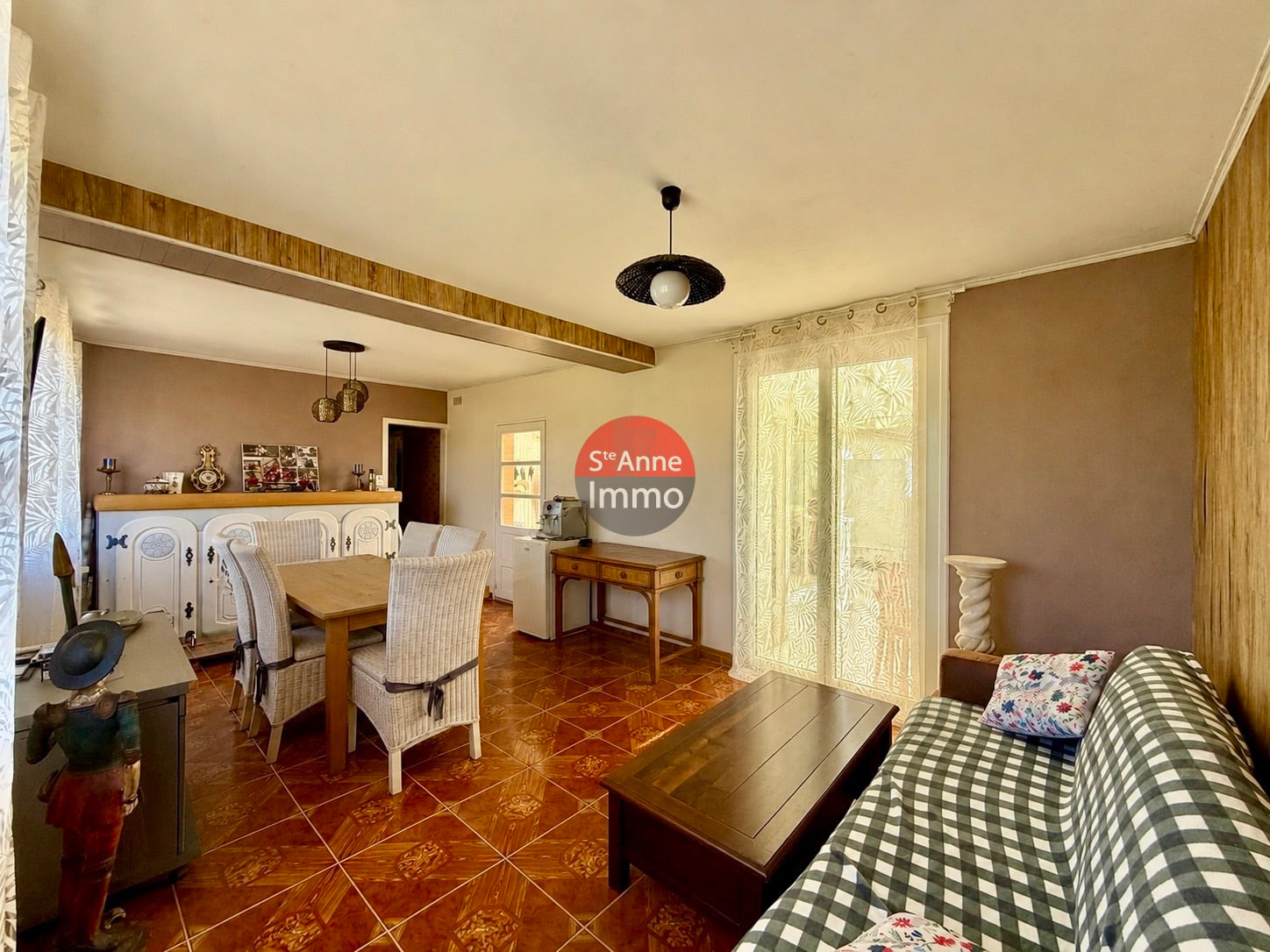 Immo80 – L'immobilier à Amiens et dans la Somme-FLAUCOURT – MAISON PLAIN-PIED – 90m2 – 2 CHAMBRES – JARDIN – GARAGE