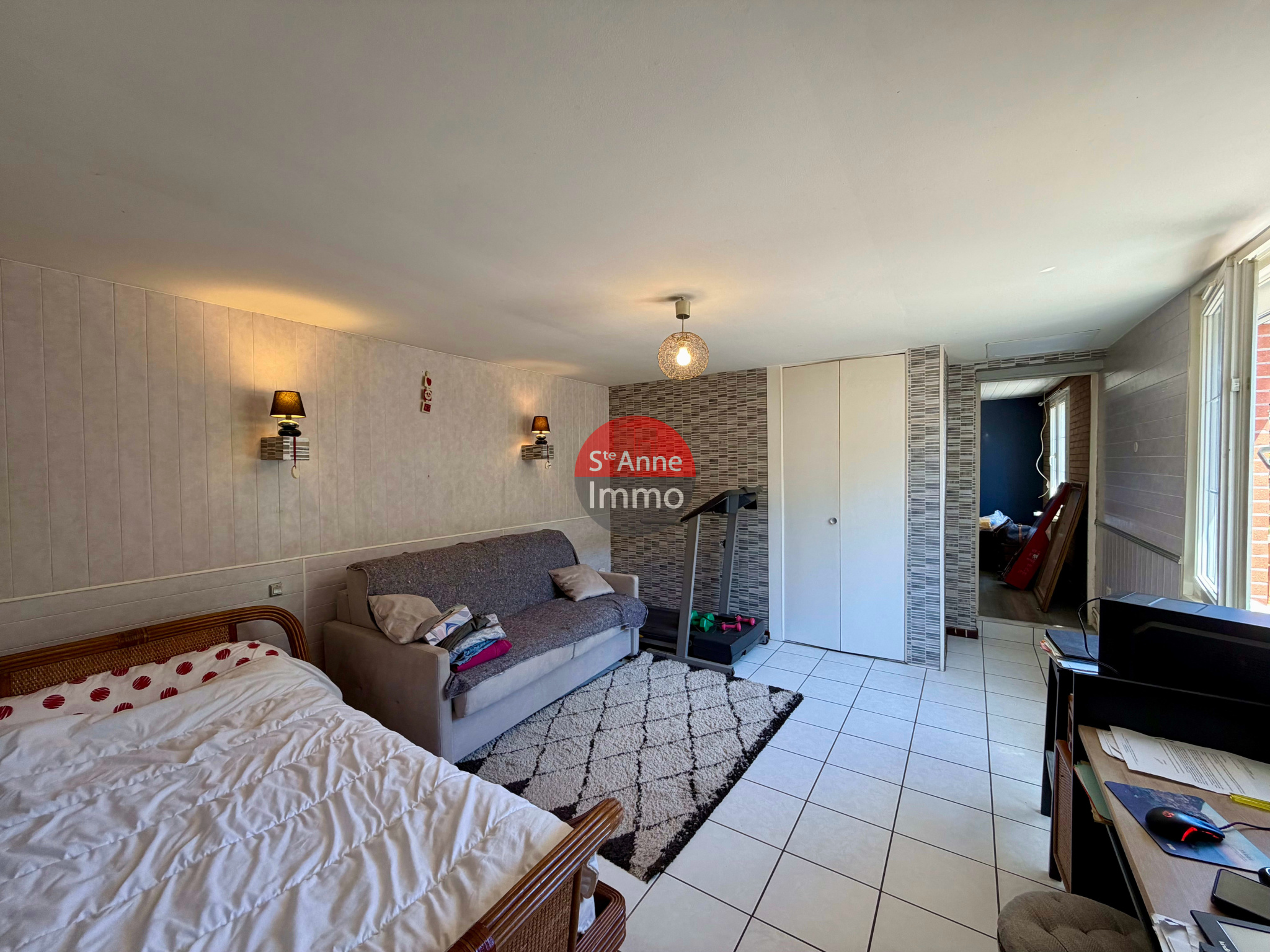Immo80 – L'immobilier à Amiens et dans la Somme-FLAUCOURT – MAISON PLAIN-PIED – 90m2 – 2 CHAMBRES – JARDIN – GARAGE