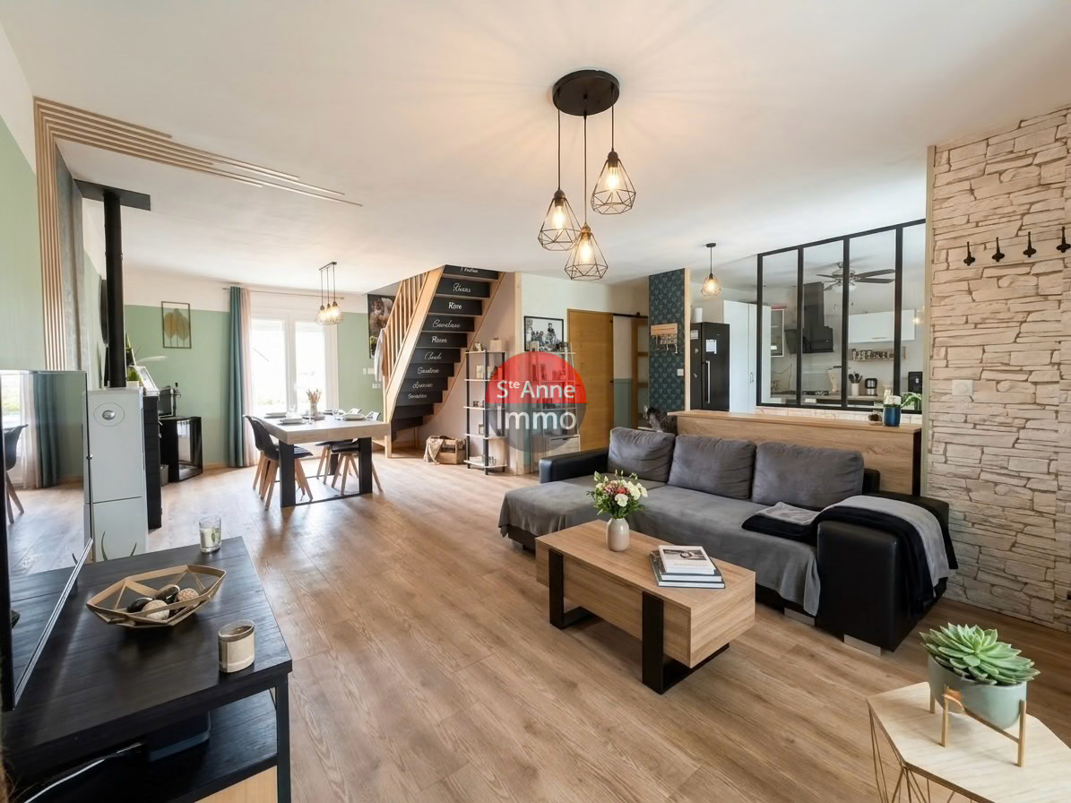 Immo80 – L'immobilier à Amiens et dans la Somme-GUERBIGNY – 140m2 – MAISON INDIVIDUELLE – 4 CHAMBRES – 2 SALLE DE BAINS...