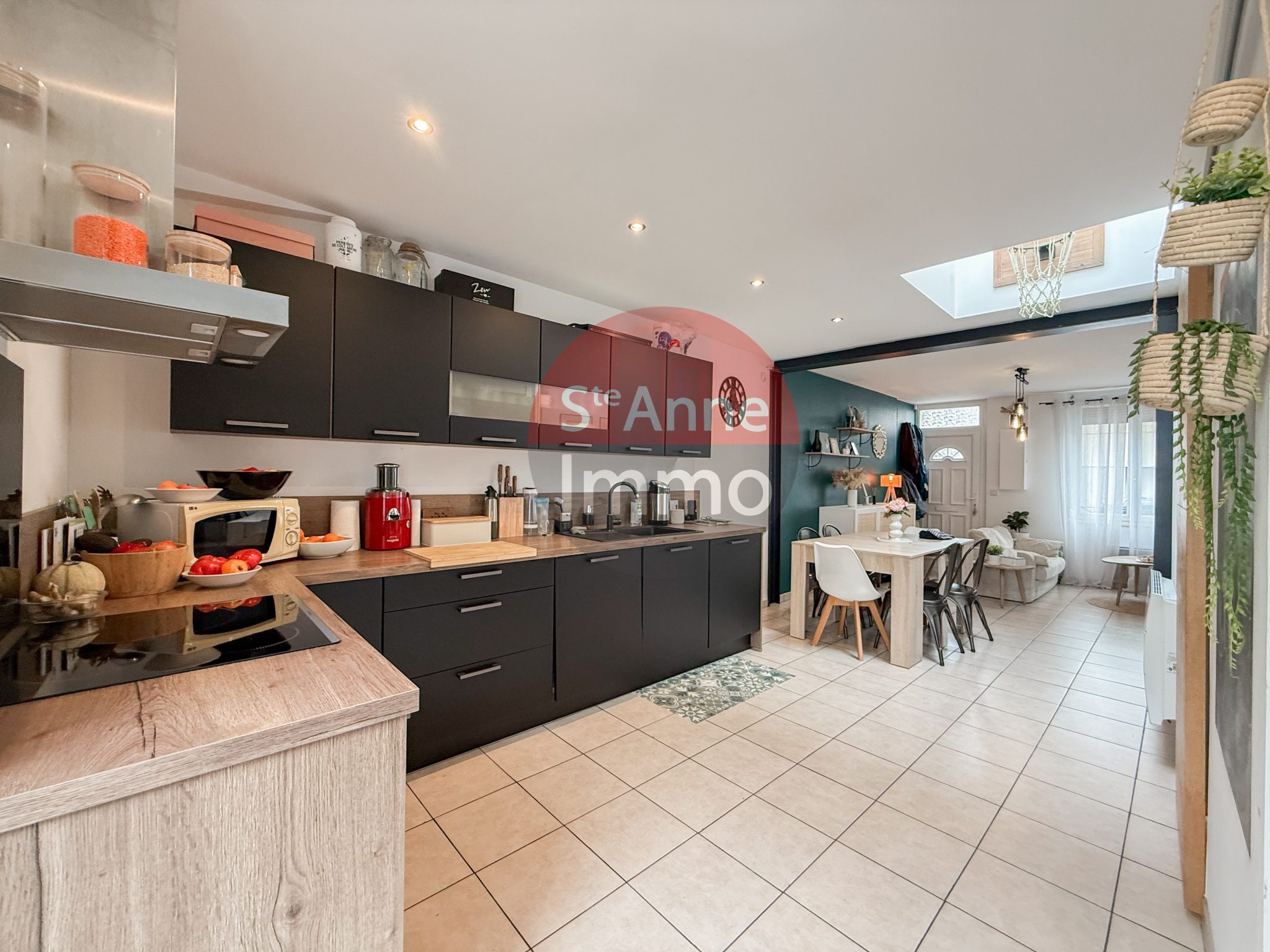 Immo80 – L'immobilier à Amiens et dans la Somme-AMIENS – 63m2 – AMIENOISE – 2 CHAMBRES – 1 BUREAU – COUR – CAVE