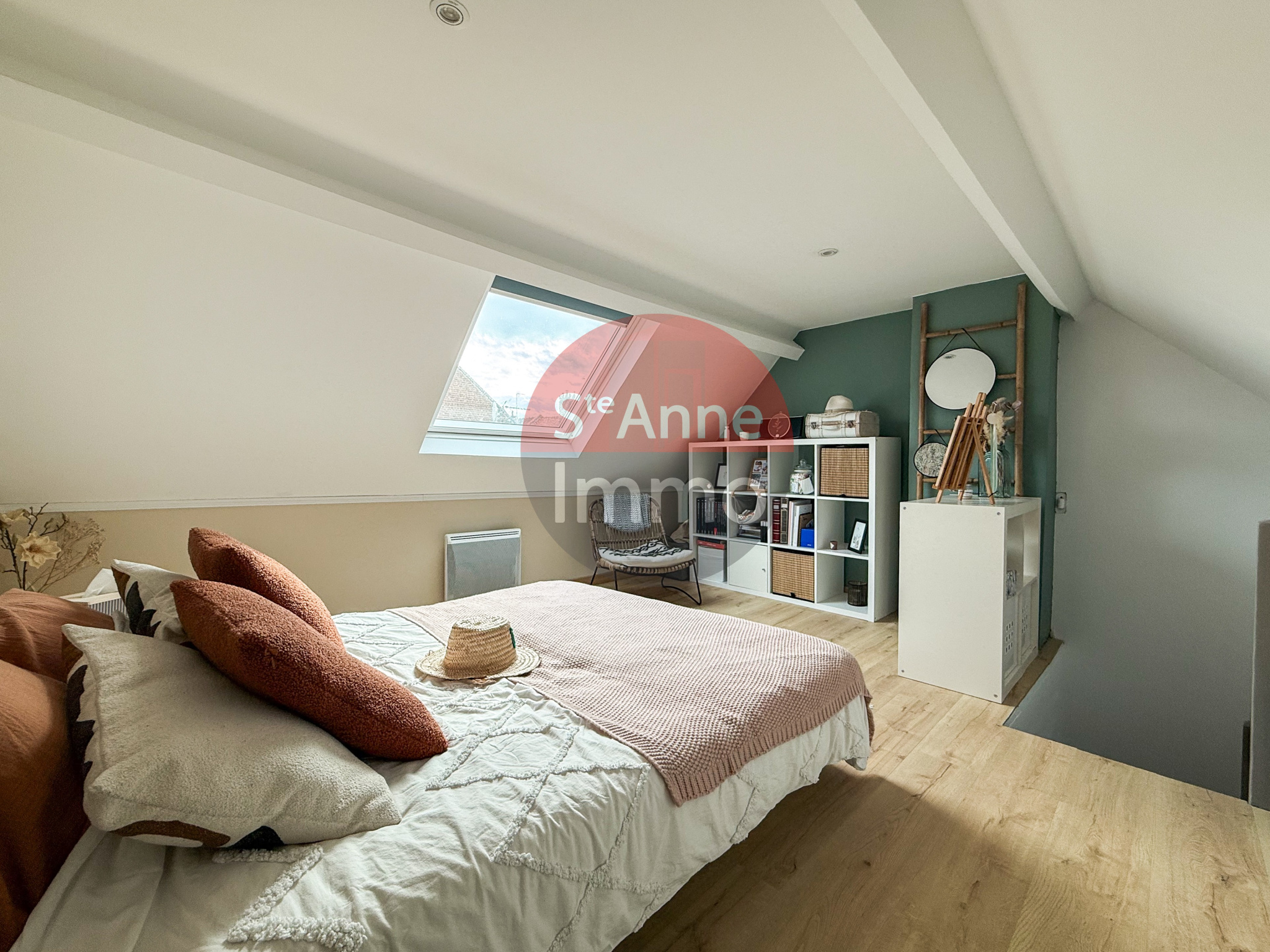 Immo80 – L'immobilier à Amiens et dans la Somme-AMIENS – 63m2 – AMIENOISE – 2 CHAMBRES – 1 BUREAU – COUR – CAVE