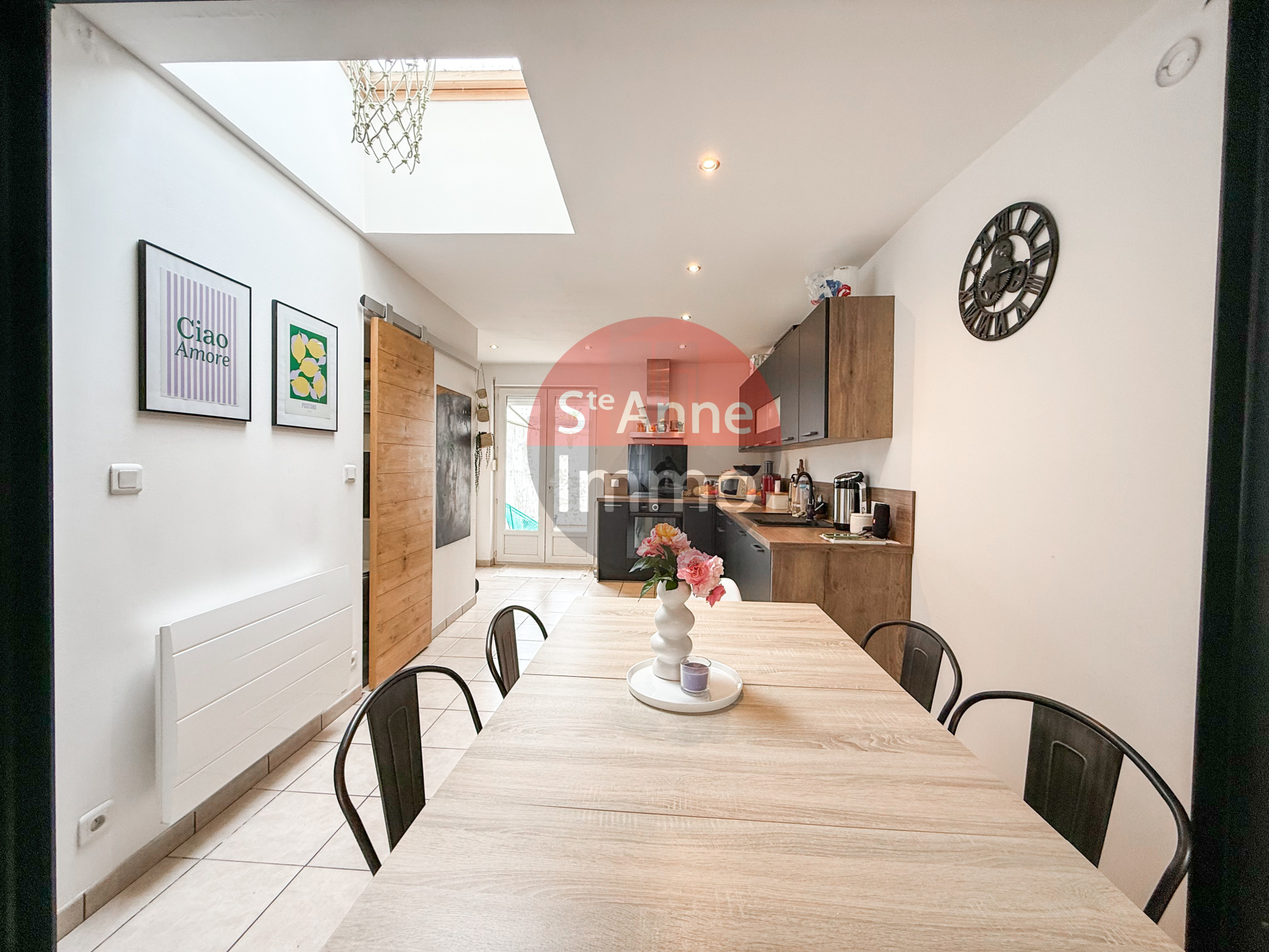 Immo80 – L'immobilier à Amiens et dans la Somme-AMIENS – 63m2 – AMIENOISE – 2 CHAMBRES – 1 BUREAU – COUR – CAVE