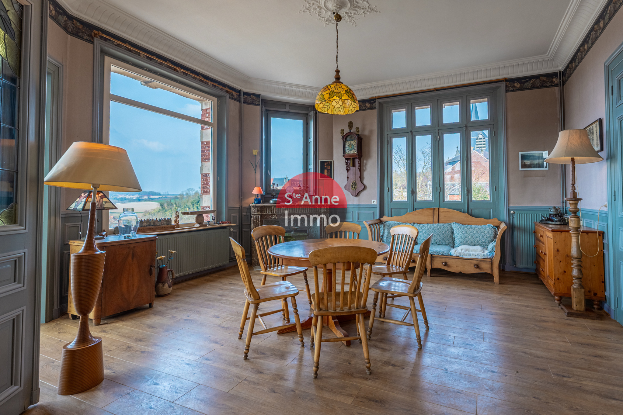 Immo80 – L'immobilier à Amiens et dans la Somme-MONTDIDIER – MAISON DE MAITRE – 5 CHAMBRES – TERRASSE – JARDIN –...