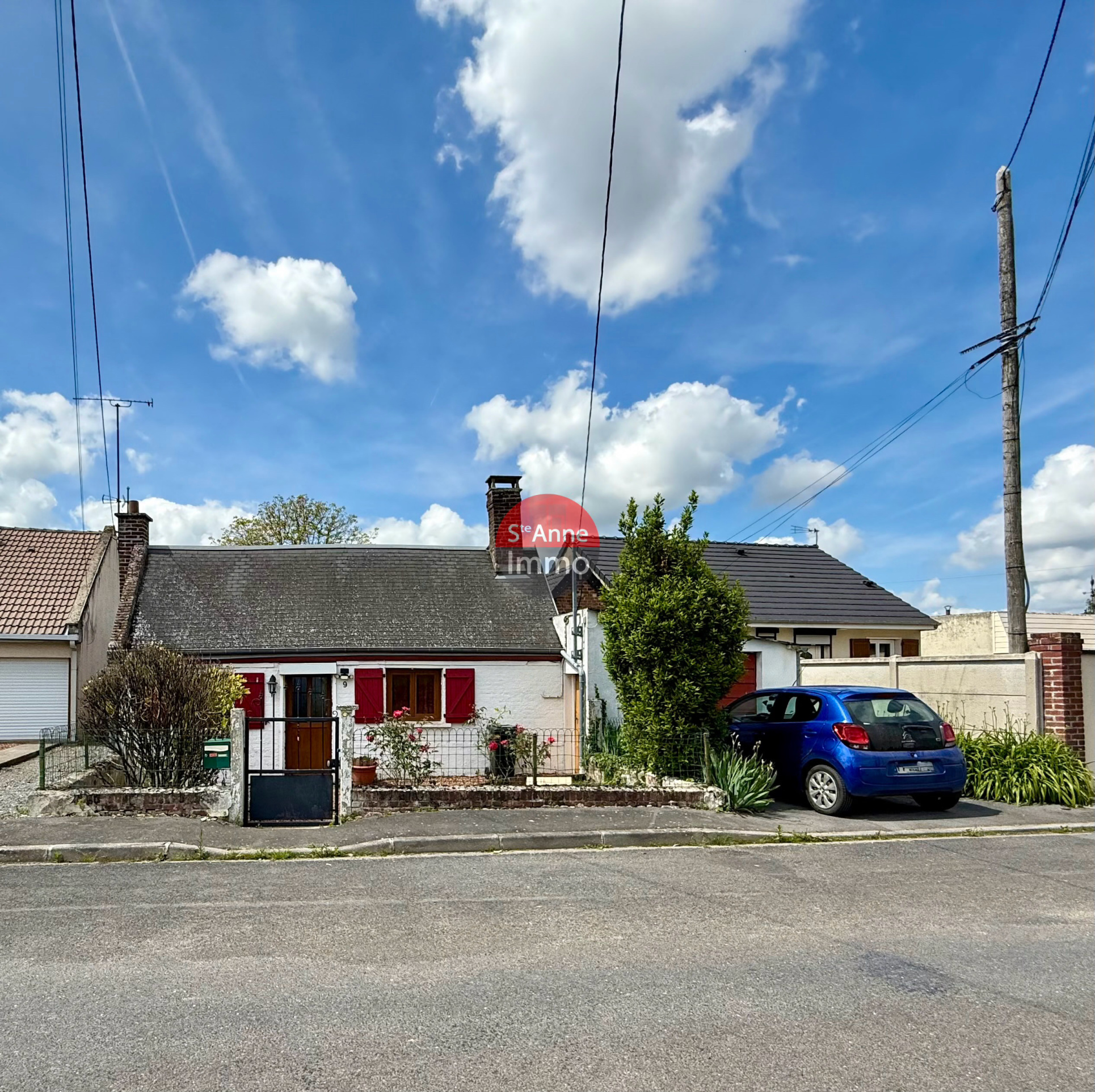Immo80 – L'immobilier à Amiens et dans la Somme-VRELY – MAISON INDIVIDUELLE – 56m2 – PLAIN PIED – 2 CHAMBRES –...