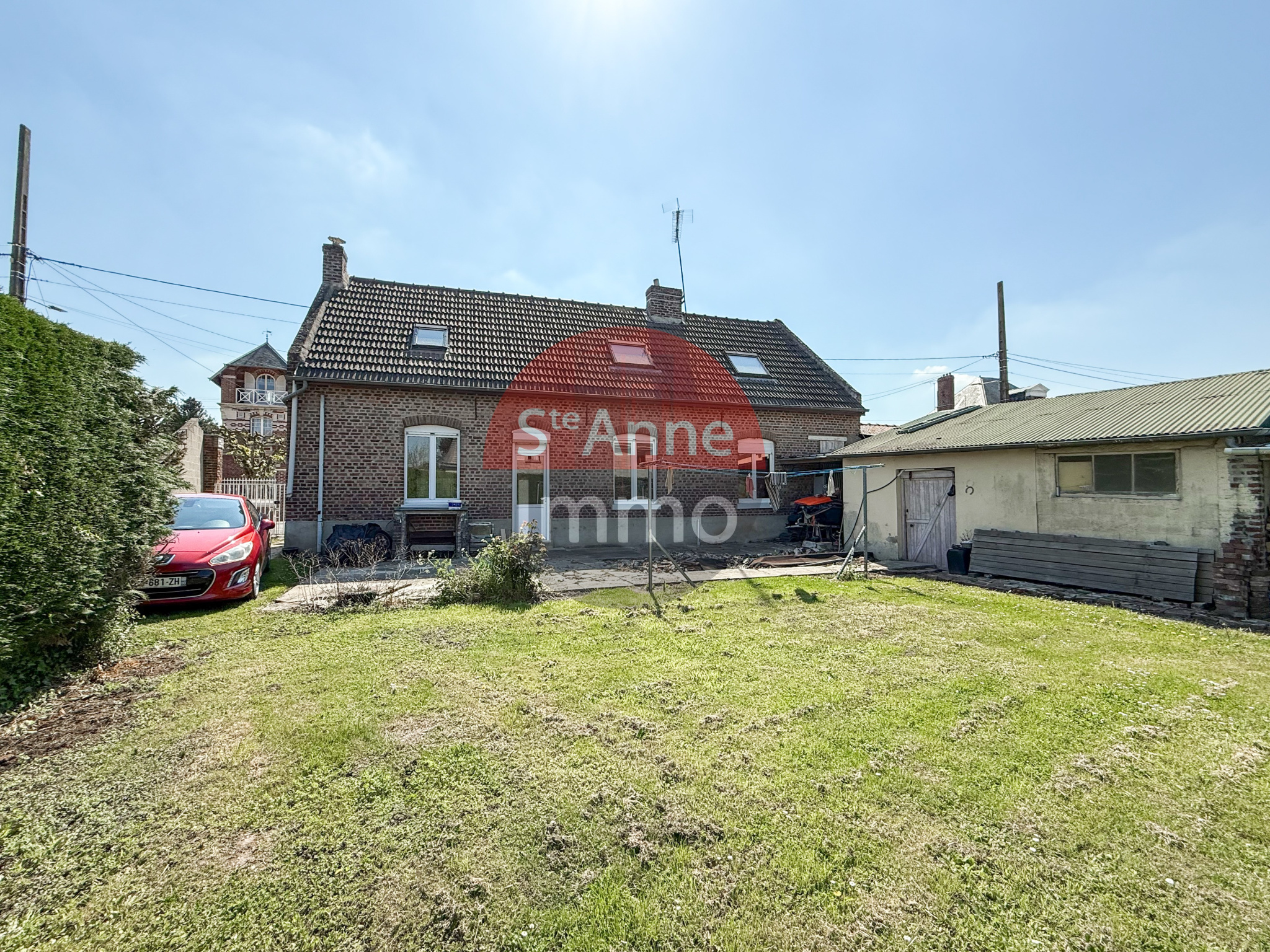 Immo80 – L'immobilier à Amiens et dans la Somme-HATTENCOURT – MAISON INDIVIDUELLE – AUTONOMIE DE PLAIN PIED – 4 CHAMBRES...