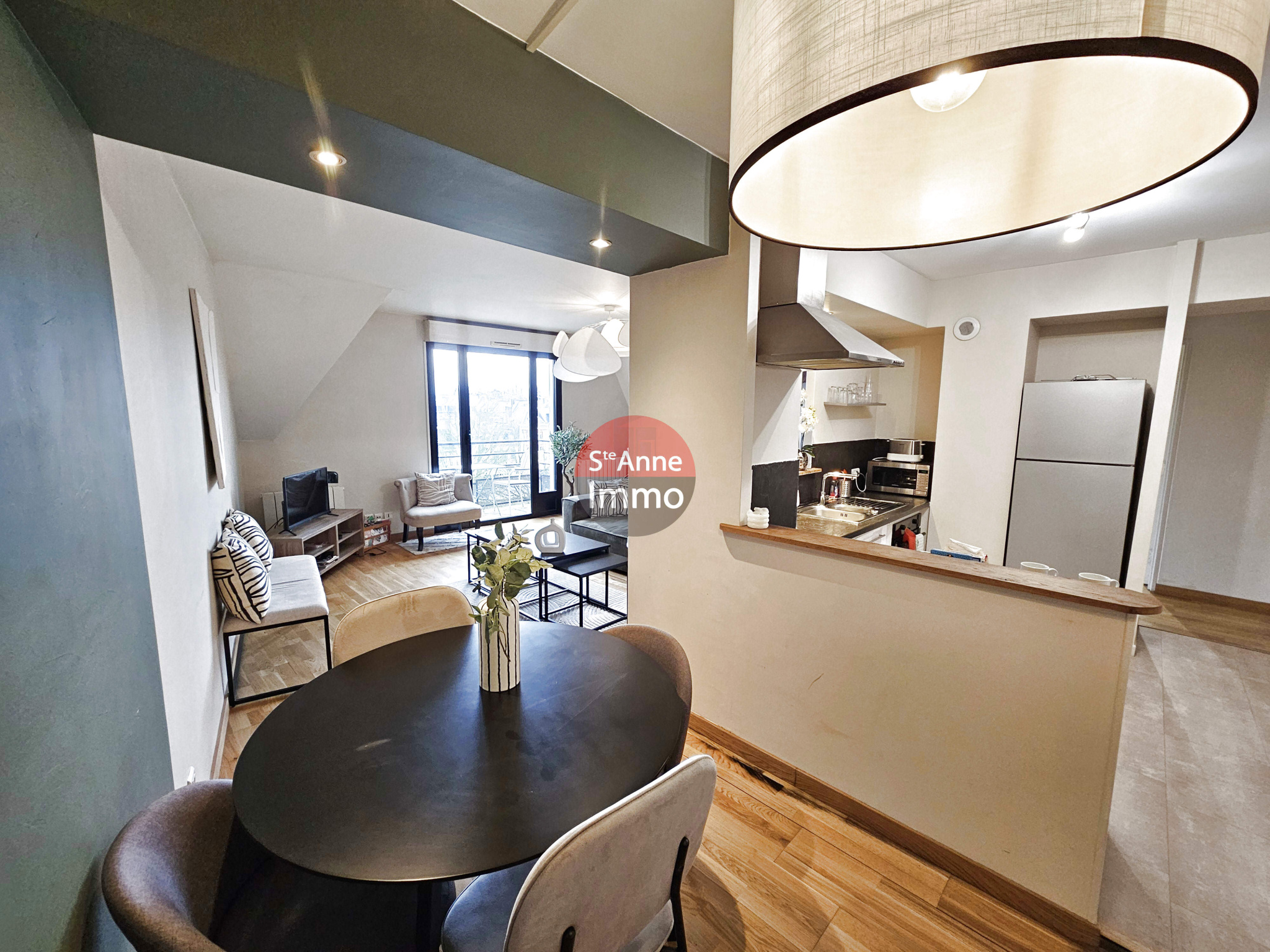 Immo80 – L'immobilier à Amiens et dans la Somme- AMIENS QUARTIER SAINT LEU APPARTEMENT F2 65 M2 AVEC BALCON ET PARKING EN SOUS SOL