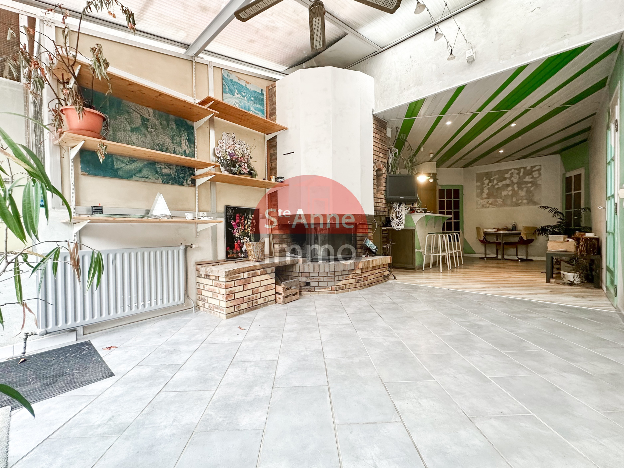 Immo80 – L'immobilier à Amiens et dans la Somme-ALBERT – MAISON SEMI-MOTOYENNE AVEC LOCAL COMMERCIAL – GARAGE – JARDIN – TERRASSE