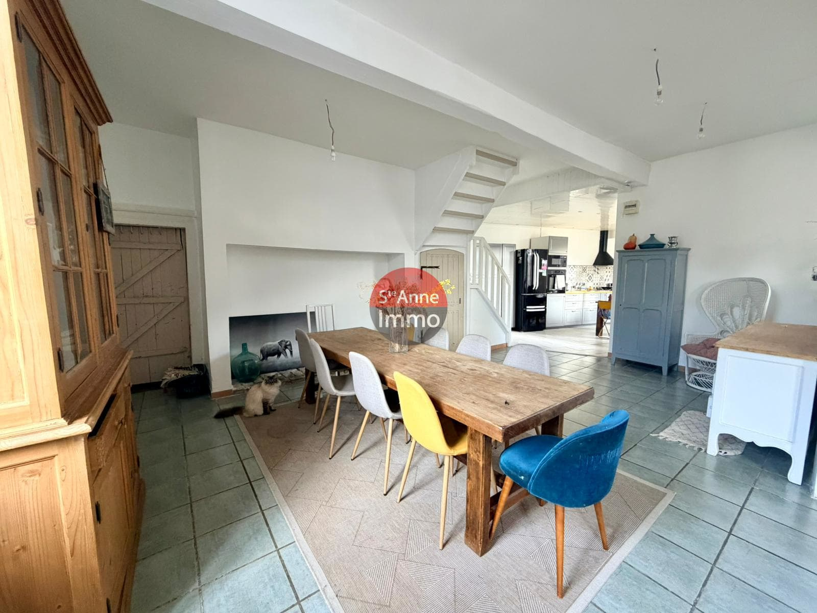 Immo80 – L'immobilier à Amiens et dans la Somme-VERS-SUR-SELLES – MAISON – 197 M2 – 5 CHAMBRES – BUREAU – TERRASSE – JARDIN – HANGAR