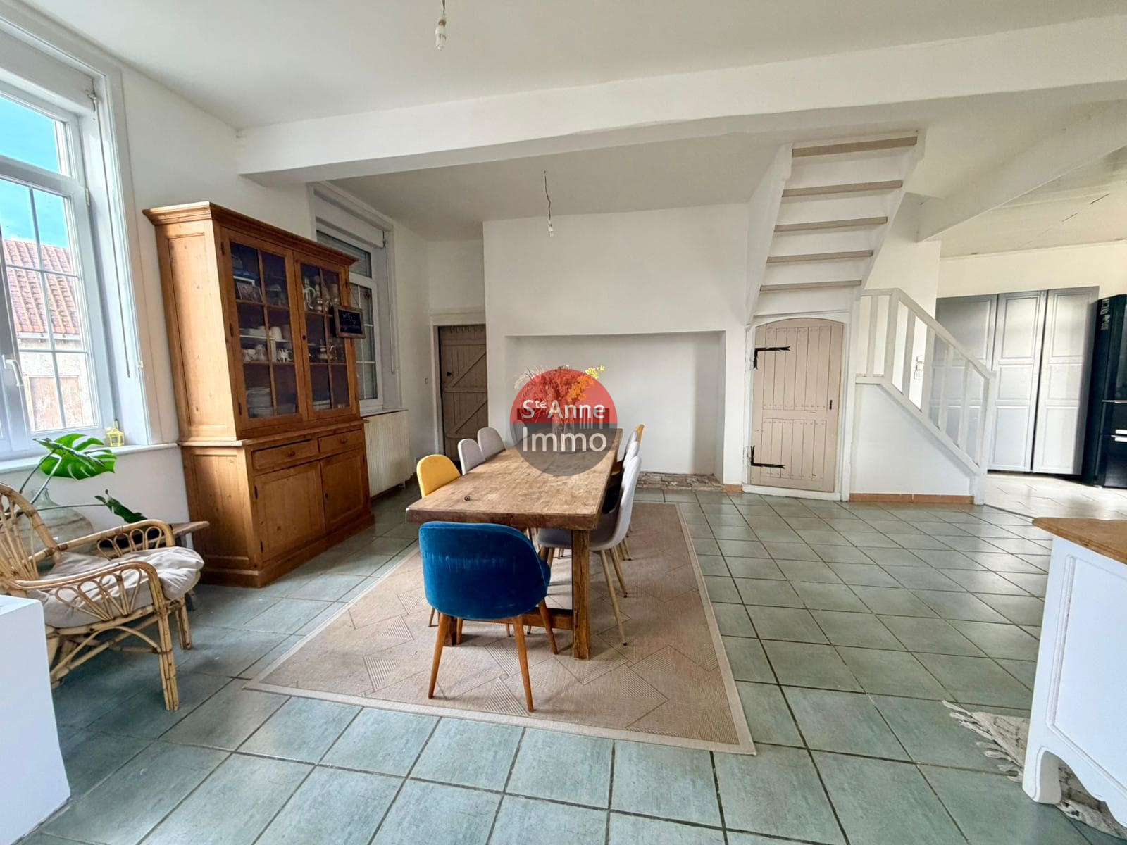 Immo80 – L'immobilier à Amiens et dans la Somme-VERS-SUR-SELLES – MAISON – 197 M2 – 5 CHAMBRES – BUREAU – TERRASSE – JARDIN – HANGAR