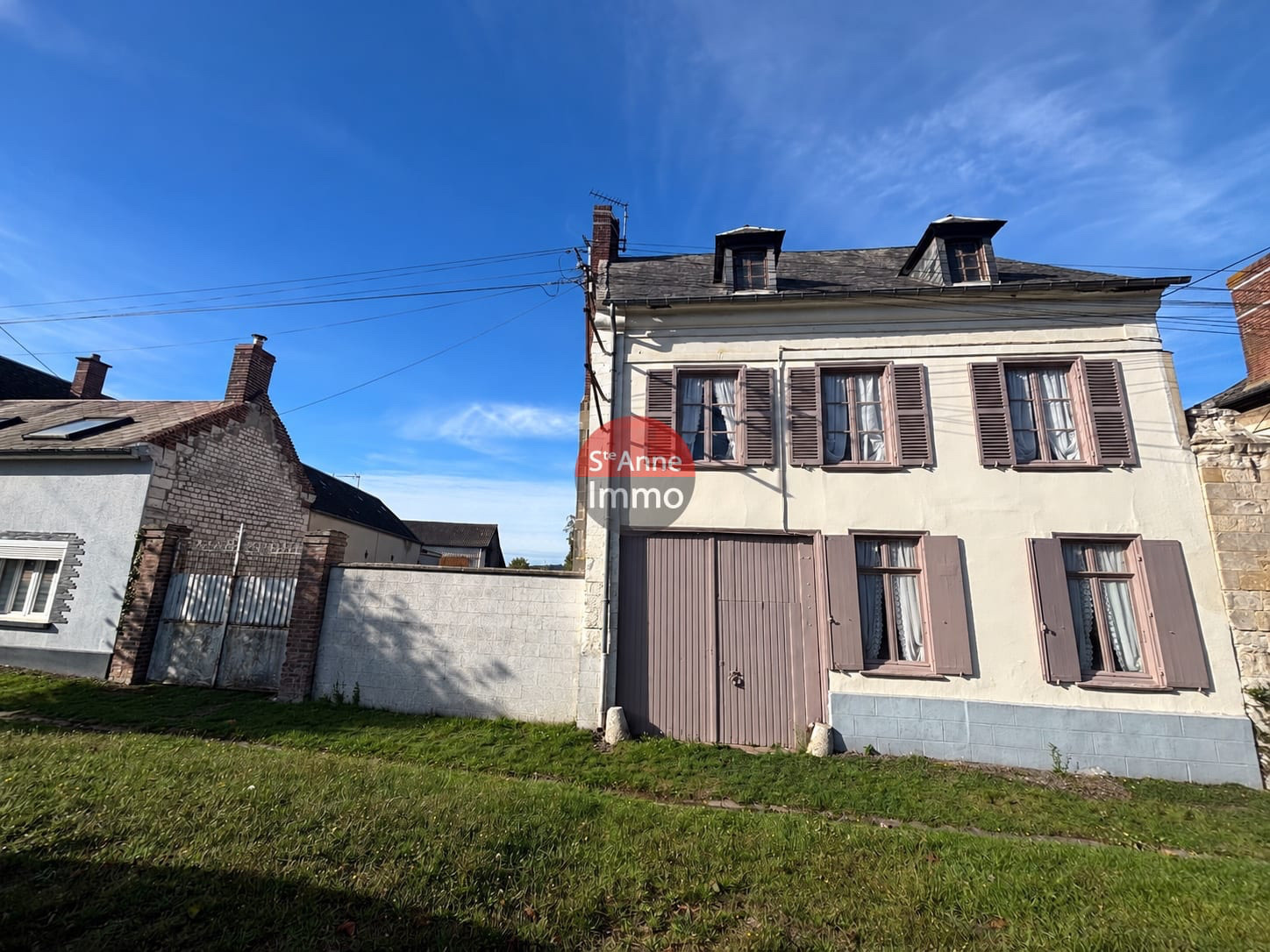Immo80 – L'immobilier à Amiens et dans la Somme-ESQUENNOY – MAISON INDIVIDUELLE – 136m2 – 3 CHAMBRES – GARAGE –...