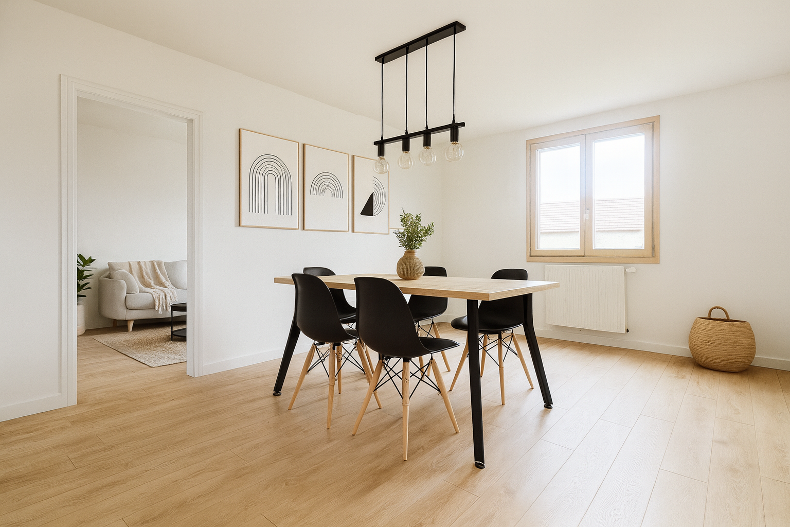 Immo80 – L'immobilier à Amiens et dans la Somme-ROLLOT – PAVILLON INDIVIDUEL – SOUS SOL COMPLET – ETAGE – JARDIN