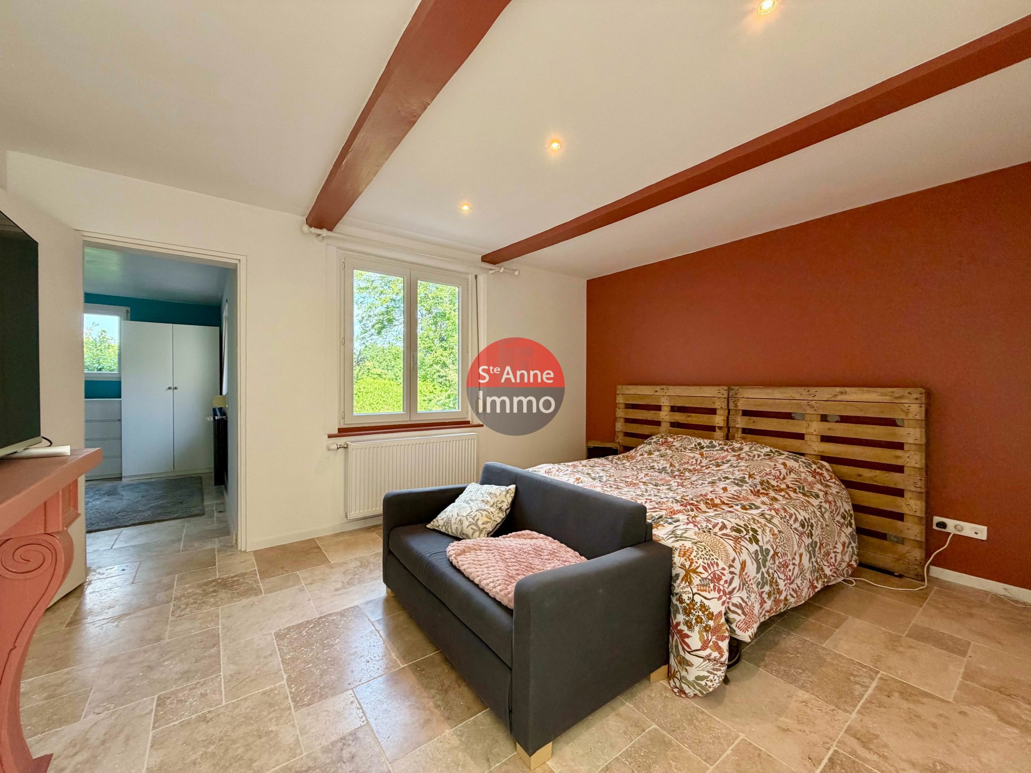 Immo80 – L'immobilier à Amiens et dans la Somme-FORCEVILLE – COPRS DE FERME – 165m2 – 4 CHAMBRES – JARDIN – DÉPENDANCES