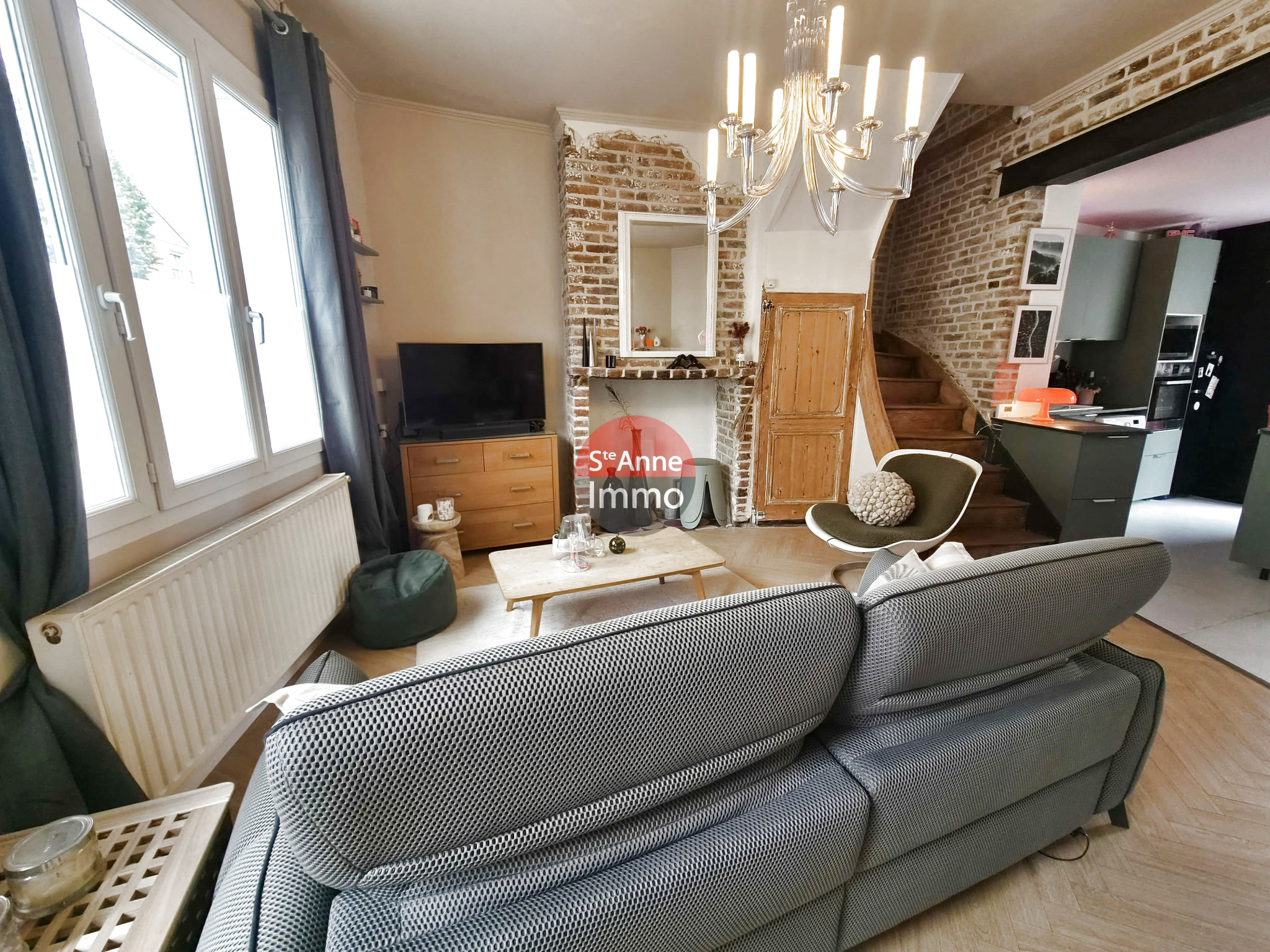 Immo80 – L'immobilier à Amiens et dans la Somme-AMIENS – SAINT ACHEUL / LA NEUVILLE – AMIENOISE DE CHARME DE 70 M2 AVEC COUR