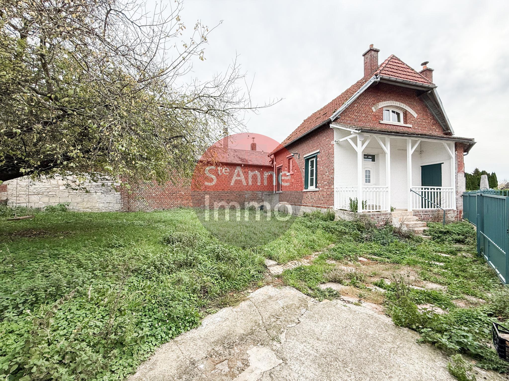 Immo80 – L'immobilier à Amiens et dans la Somme-ORVILLERS-SOREL – MAISON INDIVIDUELLE – 3 CHAMBRES – AUTONOMIE DE PLAIN PIED...