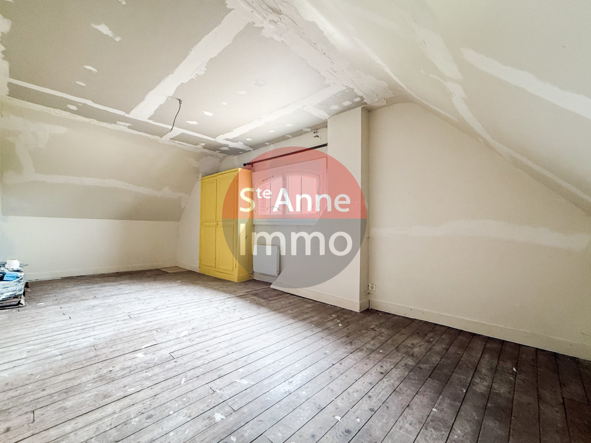 Immo80 – L'immobilier à Amiens et dans la Somme-ORVILLERS-SOREL – MAISON INDIVIDUELLE – 3 CHAMBRES – AUTONOMIE DE PLAIN PIED – TRAVAUX – GARAGE – CAVE