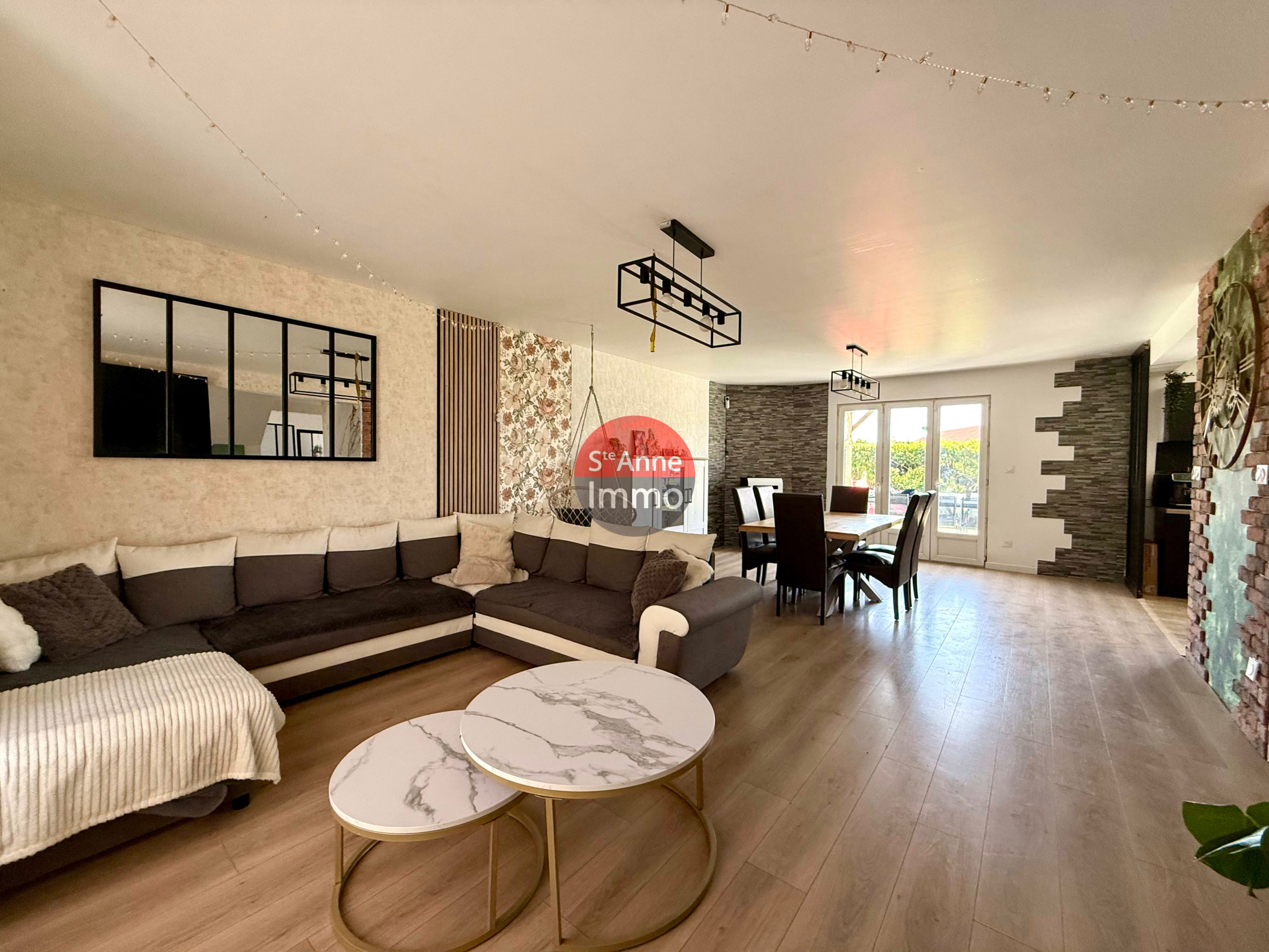Immo80 – L'immobilier à Amiens et dans la Somme-AMY – MAISON SEMI-MITOYENNE – 4 CHAMBRES – AUTONOMIE DE PLAIN PIED – GARAGE – COUR – JARDIN
