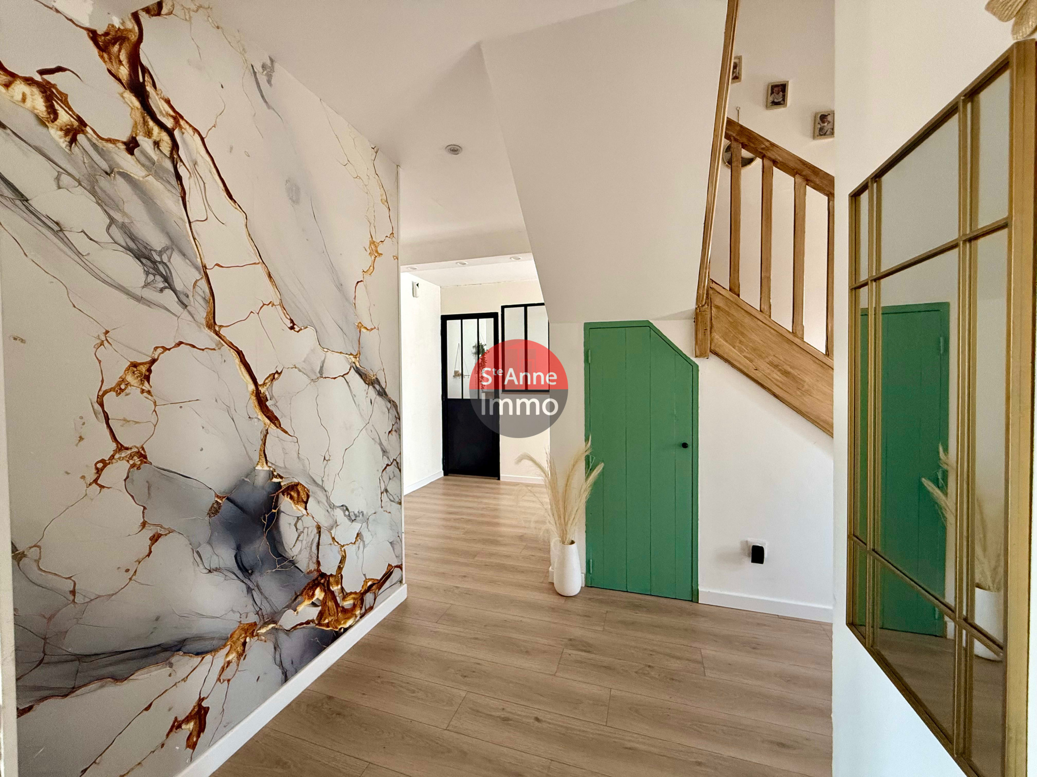 Immo80 – L'immobilier à Amiens et dans la Somme-AMY – MAISON SEMI-MITOYENNE – 4 CHAMBRES – AUTONOMIE DE PLAIN PIED – GARAGE – COUR – JARDIN