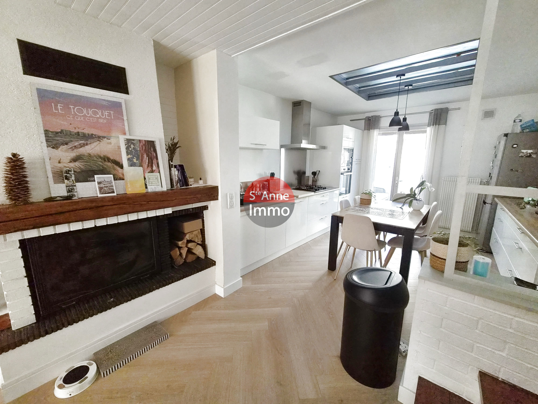 Immo80 – L'immobilier à Amiens et dans la Somme-AMIENS – SAINTE ANNE – A 5 MIN DE LA GARE – AMIENOISE DE 94 M2 – 3 CHAMBRES AVEC COUR ET DEPENDANCE