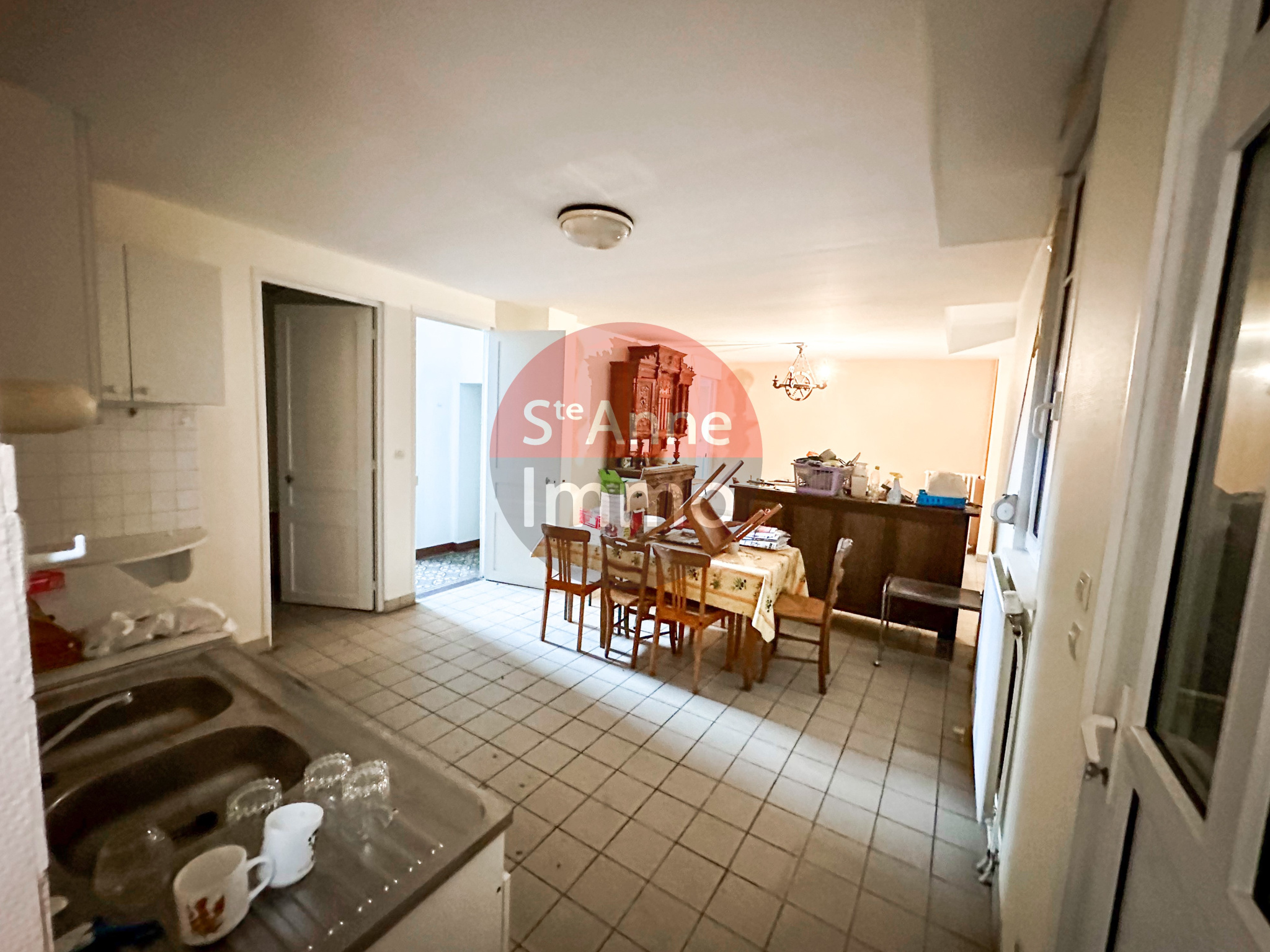 Immo80 – L'immobilier à Amiens et dans la Somme-ALBERT – MAISON BOURGEOISE – 8 CHAMBRES – CAVE – JARDIN – TERRASSE