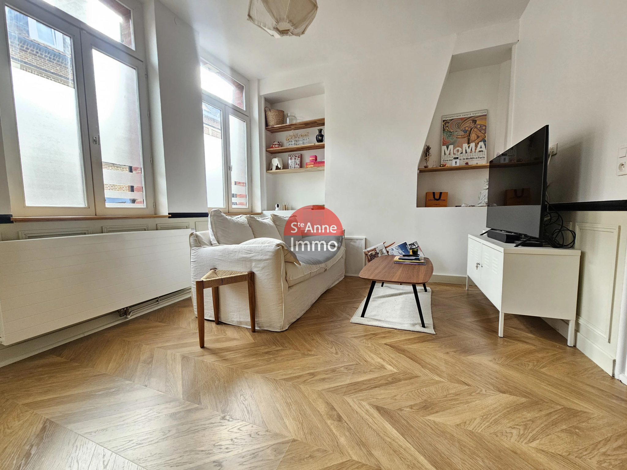 Immo80 – L'immobilier à Amiens et dans la Somme-AMIENS-SAINTE ANNE -5 MIN GARE ET CENTRE VILLE – AMIENOISE DE 80 M2 AVEC TERRASSE ET GARAGE