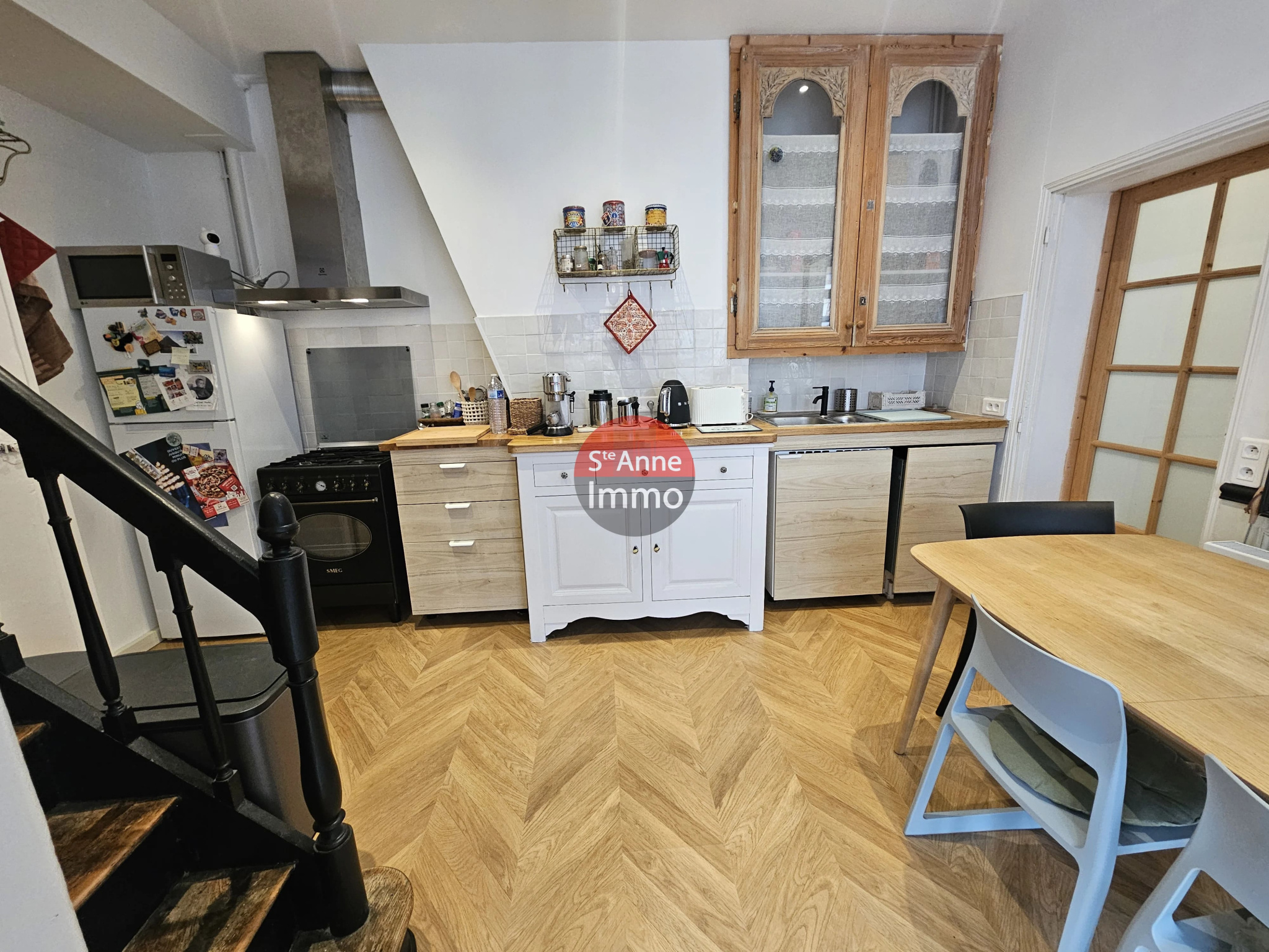 Immo80 – L'immobilier à Amiens et dans la Somme-AMIENS-SAINTE ANNE -5 MIN GARE ET CENTRE VILLE – AMIENOISE DE 80 M2 AVEC TERRASSE ET GARAGE