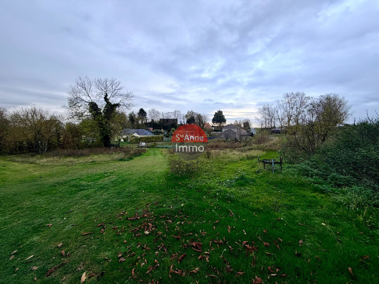 Immo80 – L'immobilier à Amiens et dans la Somme-BLANGY-TRONVILLE – TERRAIN CONSTRUCTIBLE – 1185 m2