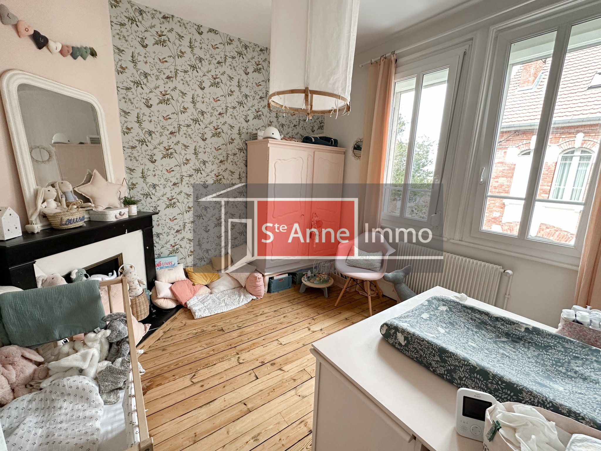 Immo80 – L'immobilier à Amiens et dans la Somme-AMIENS – SAINT ACHEUL / SAINTE ANNE – AMIENOISE DE CHARME – 100M2 – 3 CHAMBRES – COUR
