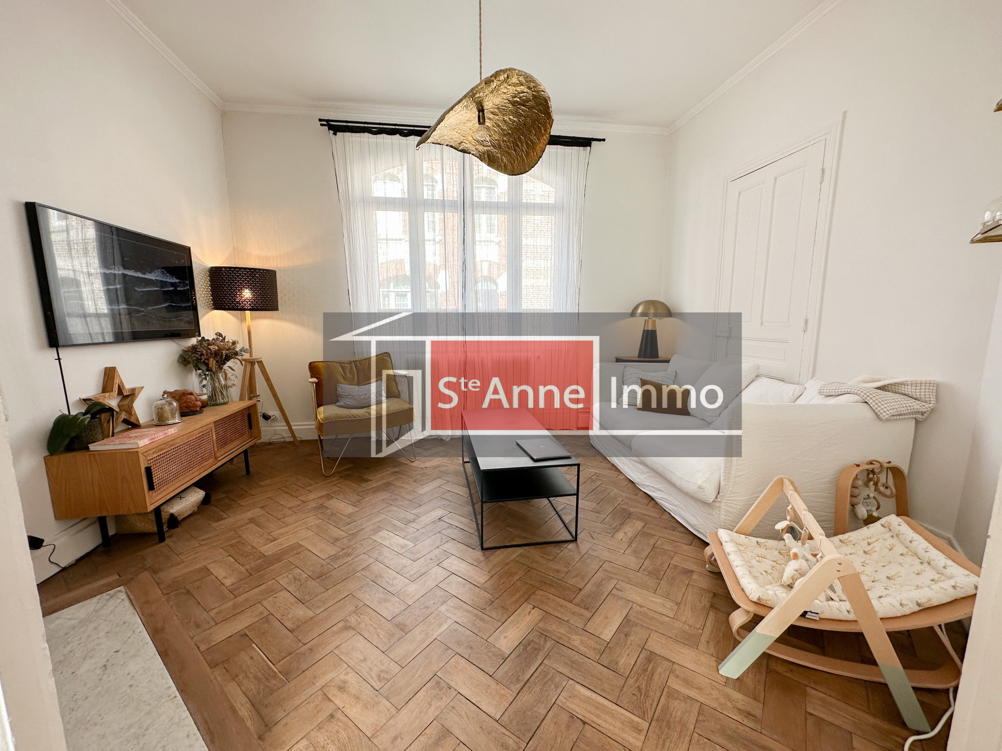 Immo80 – L'immobilier à Amiens et dans la Somme-AMIENS – SAINT ACHEUL / SAINTE ANNE – AMIENOISE DE CHARME – 100M2 – 3 CHAMBRES – COUR