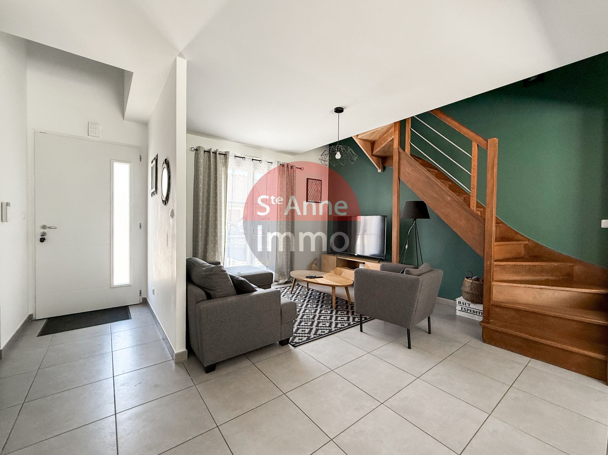 Immo80 – L'immobilier à Amiens et dans la Somme-BREUIL-LE-SEC – MAISON INDIVIDUELLE 140m2 – AUTONOMIE DE PLAIN PIED – 4 CHAMBRES – 1 BUREAU – GARAGE – COUR –
