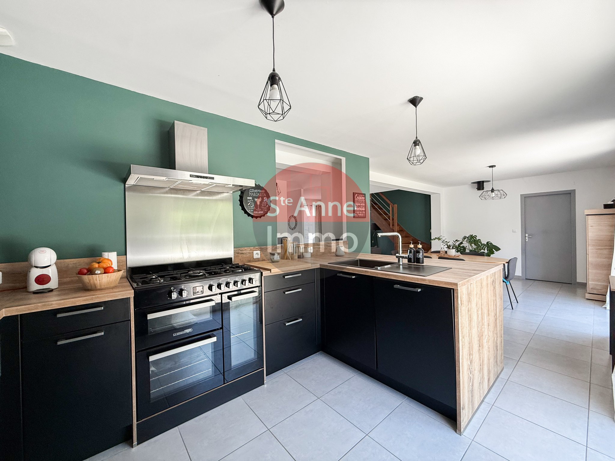 Immo80 – L'immobilier à Amiens et dans la Somme-BREUIL-LE-SEC – MAISON INDIVIDUELLE 140m2 – AUTONOMIE DE PLAIN PIED – 4 CHAMBRES – 1 BUREAU – GARAGE – COUR –