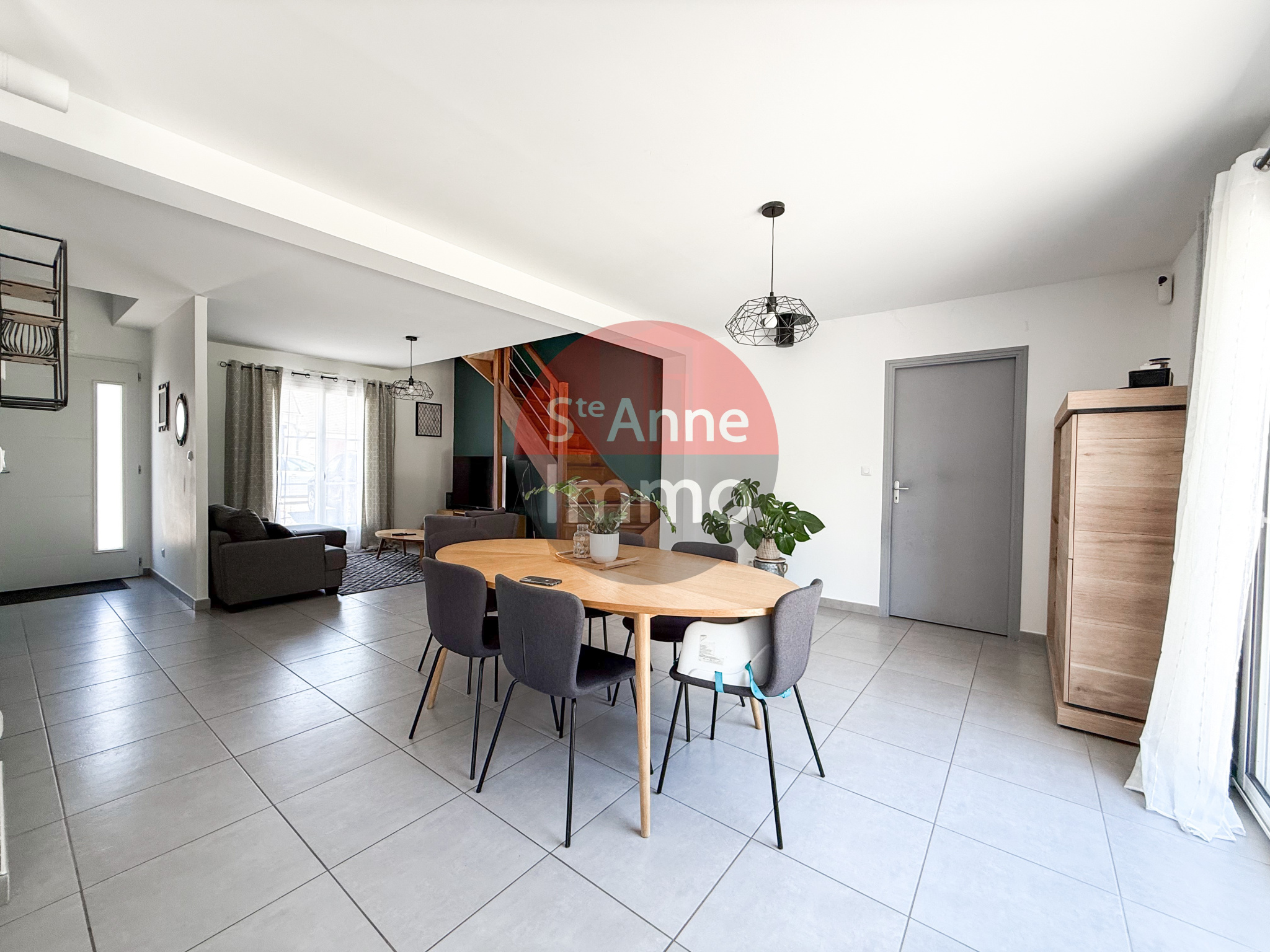 Immo80 – L'immobilier à Amiens et dans la Somme-BREUIL-LE-SEC – MAISON INDIVIDUELLE 140m2 – AUTONOMIE DE PLAIN PIED – 4 CHAMBRES – 1 BUREAU – GARAGE – COUR –