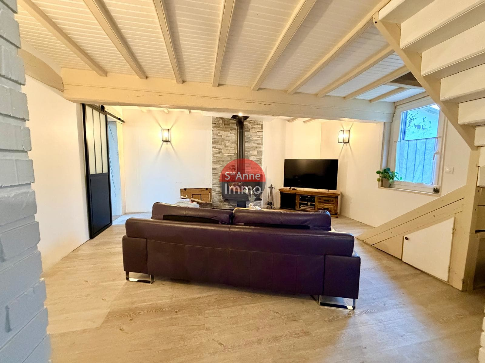 Immo80 – L'immobilier à Amiens et dans la Somme-SAINT-SAUFLIEU – MAISON – 104 M2 – 4 CHAMBRES – GARAGE – PARKING – JARDIN