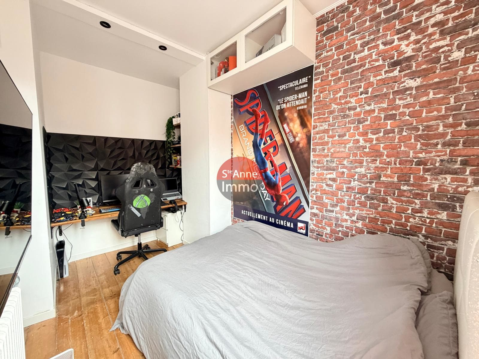 Immo80 – L'immobilier à Amiens et dans la Somme-AMIENS – SAINT-ACHEUL – MAISON – 63 M2 – 3 CHAMBRES – COUR – CAVE