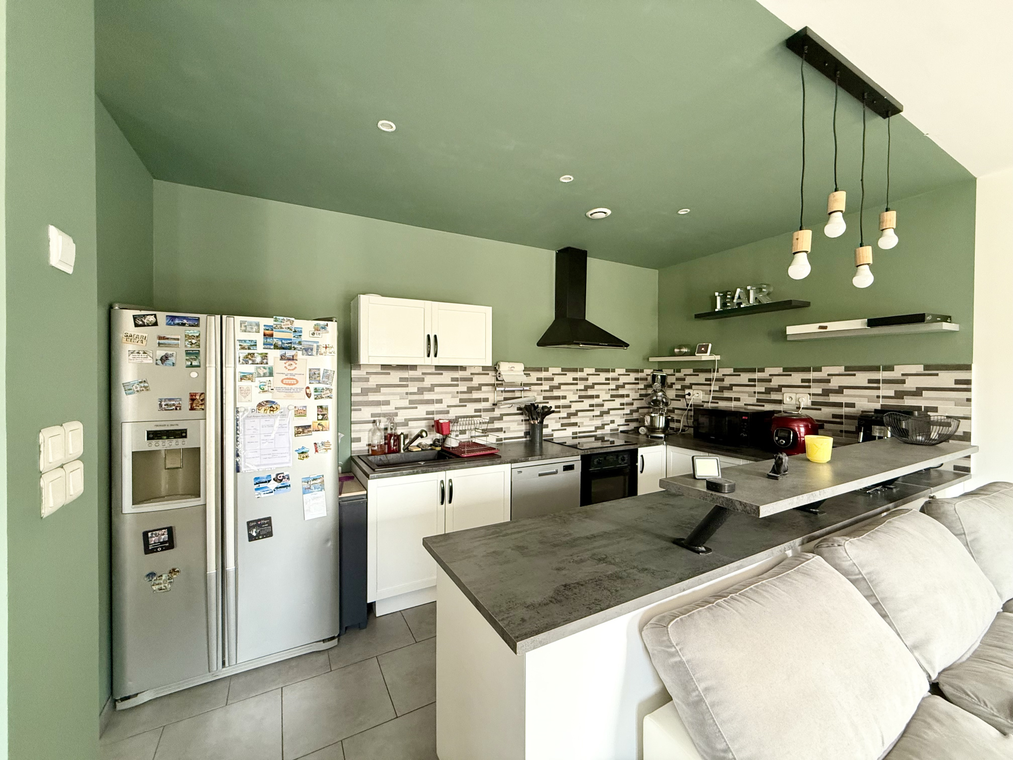 Immo80 – L'immobilier à Amiens et dans la Somme-CERISY – 102 m2 – MAISON INDIVIDUELLE – PLAIN PIED – 3 CHAMBRES – GARAGE – JARDIN – COUR