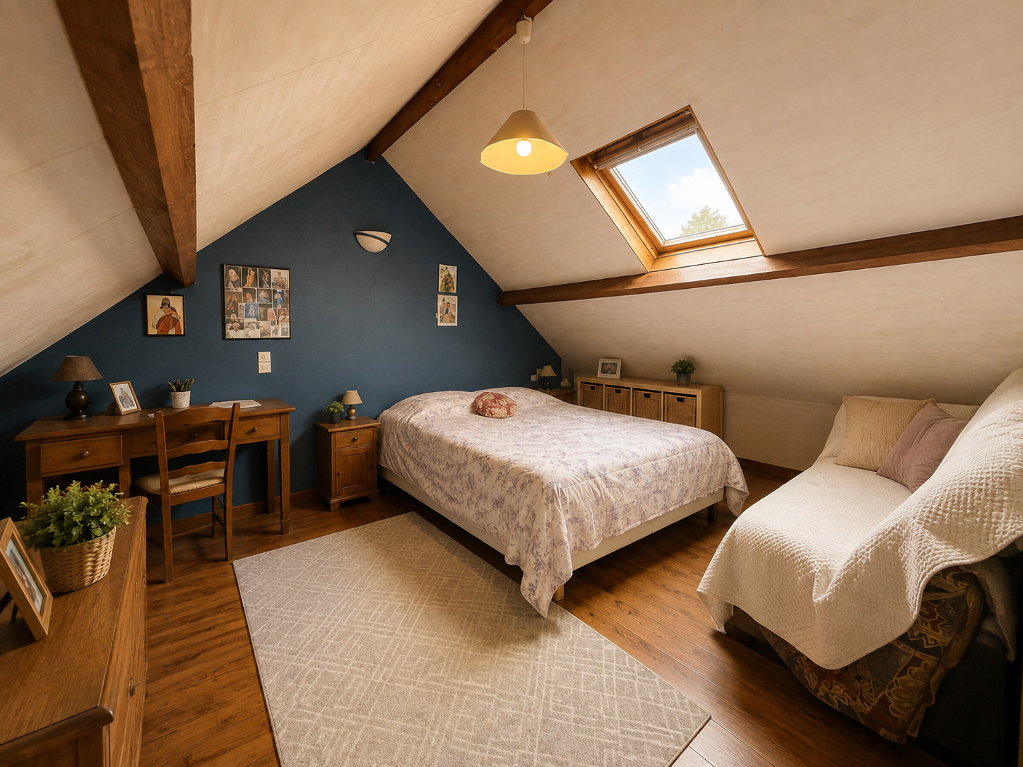 Immo80 – L'immobilier à Amiens et dans la Somme-BECQUIGNY – ANCIEN CORPS DE FERME – MAISON – DEPENDANCES – JARDIN – VIVABLE DE PLAIN PIED