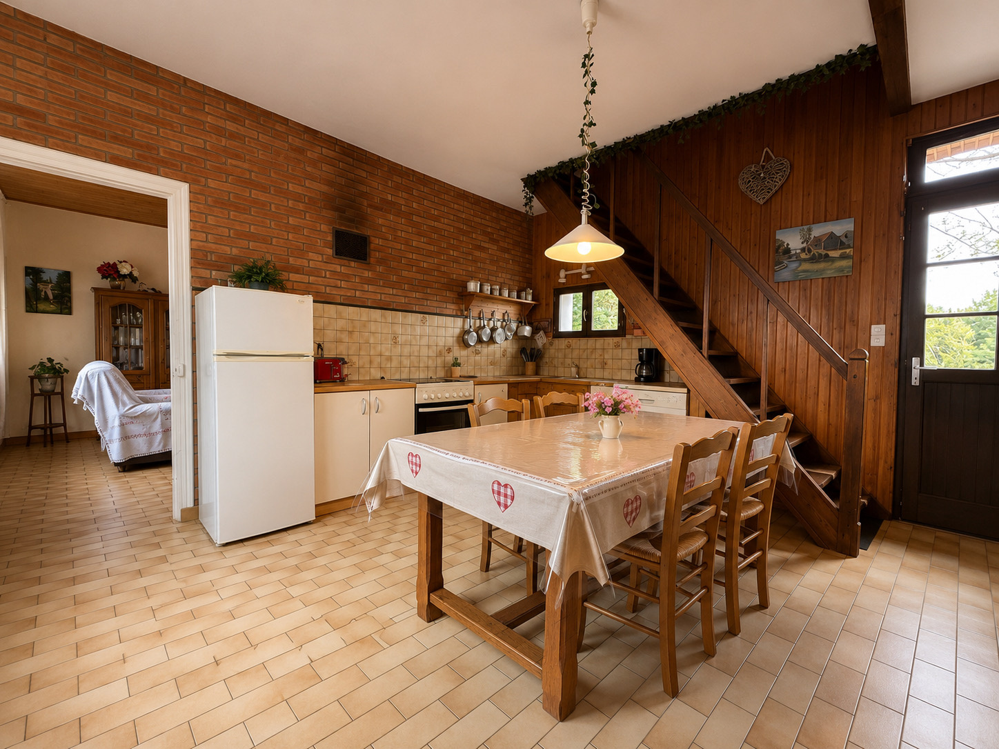 Immo80 – L'immobilier à Amiens et dans la Somme-BECQUIGNY – ANCIEN CORPS DE FERME – MAISON – DEPENDANCES – JARDIN – VIVABLE DE PLAIN PIED