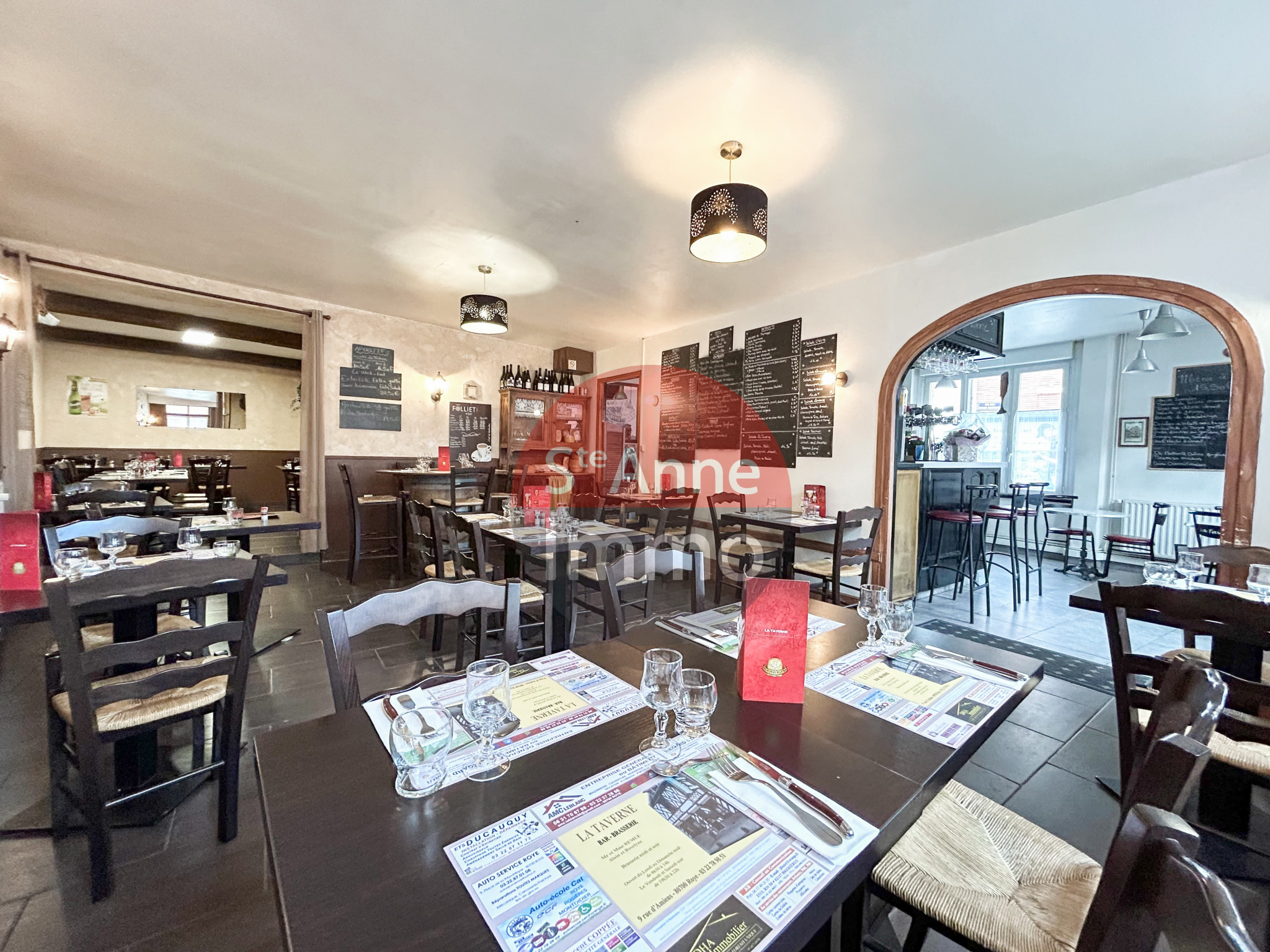 Immo80 – L'immobilier à Amiens et dans la Somme-ROYE – BAR/BRASSERIE – FOND DE COMMERCE – CENTRE VILLLE