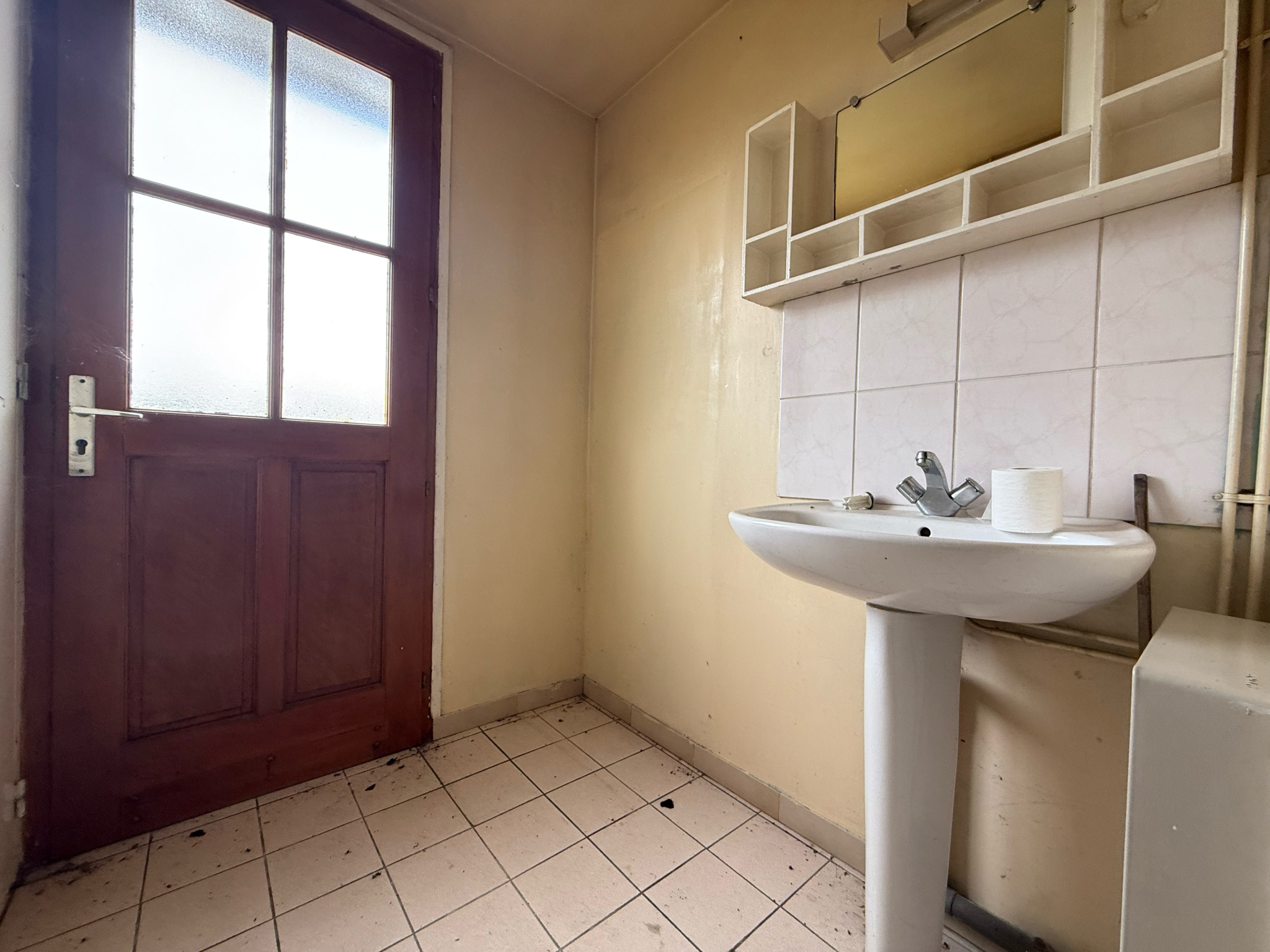 Immo80 – L'immobilier à Amiens et dans la Somme-MONTDIDIER – MAISON INDIVIDUEL + TERRAIN A BATIR – RENOVATION COMPLETE A PREVOIR OU CONSTRUCTION NEUVE