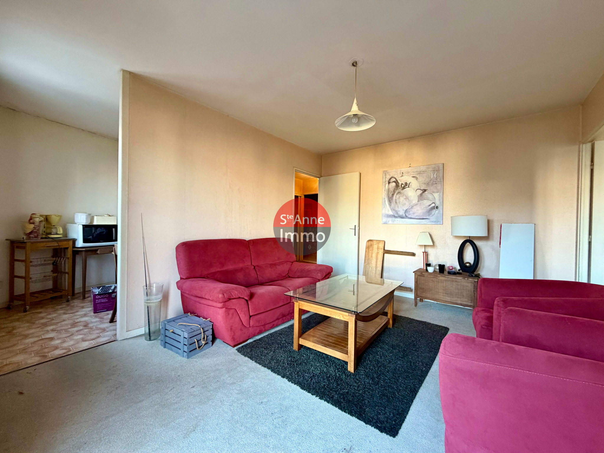 Immo80 – L'immobilier à Amiens et dans la Somme-AMIENS – HENRIVILLE – APPARTEMENT T2 – 49m2 – 1 CHAMBRE – PARKING SÉCURISÉ – CAVE