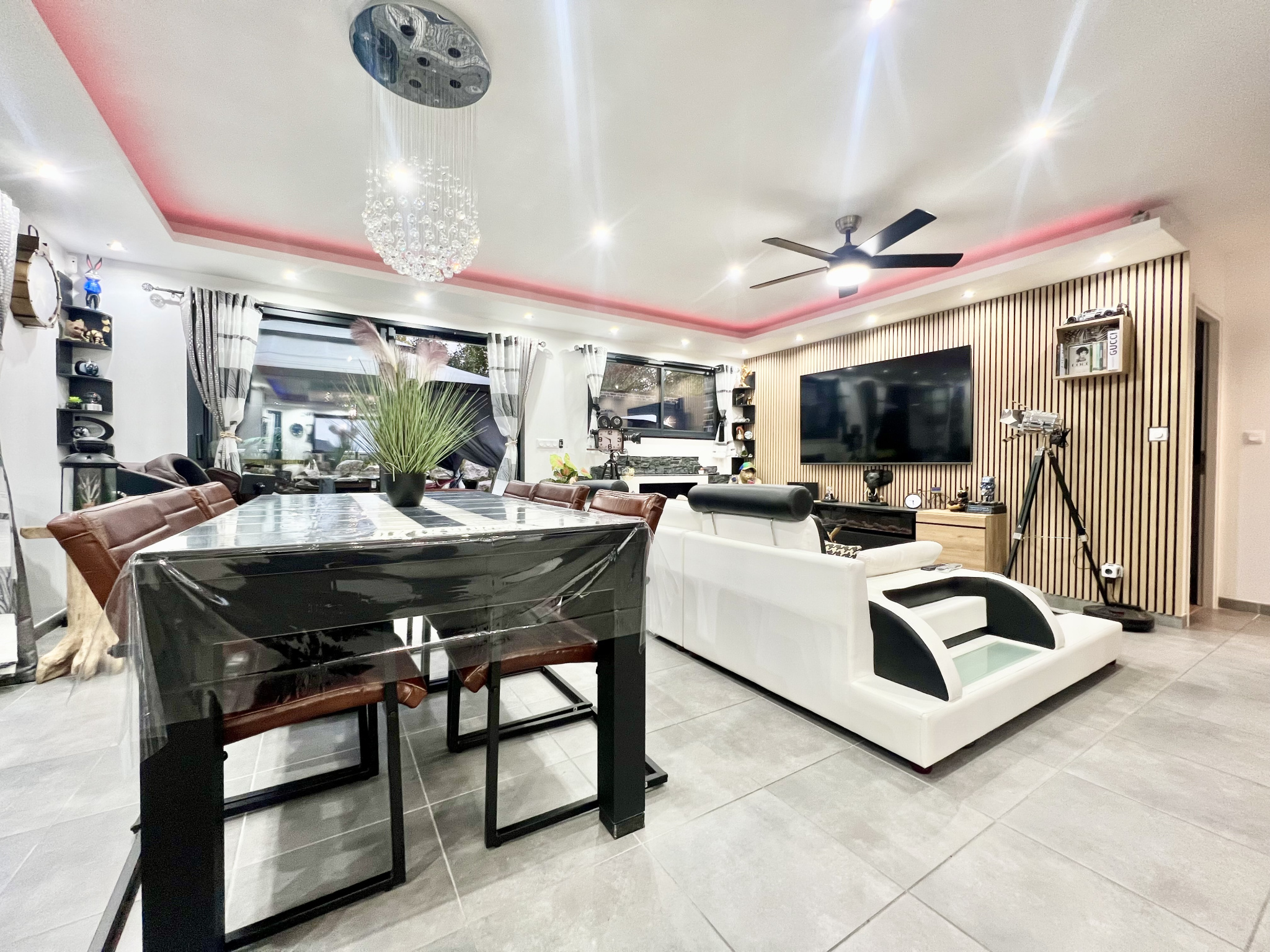 Immo80 – L'immobilier à Amiens et dans la Somme-HEBECOURT – SUD – PAVILLON 125M2 – 4 CHAMBRES – CAMPAGNE PROCHE VILLE