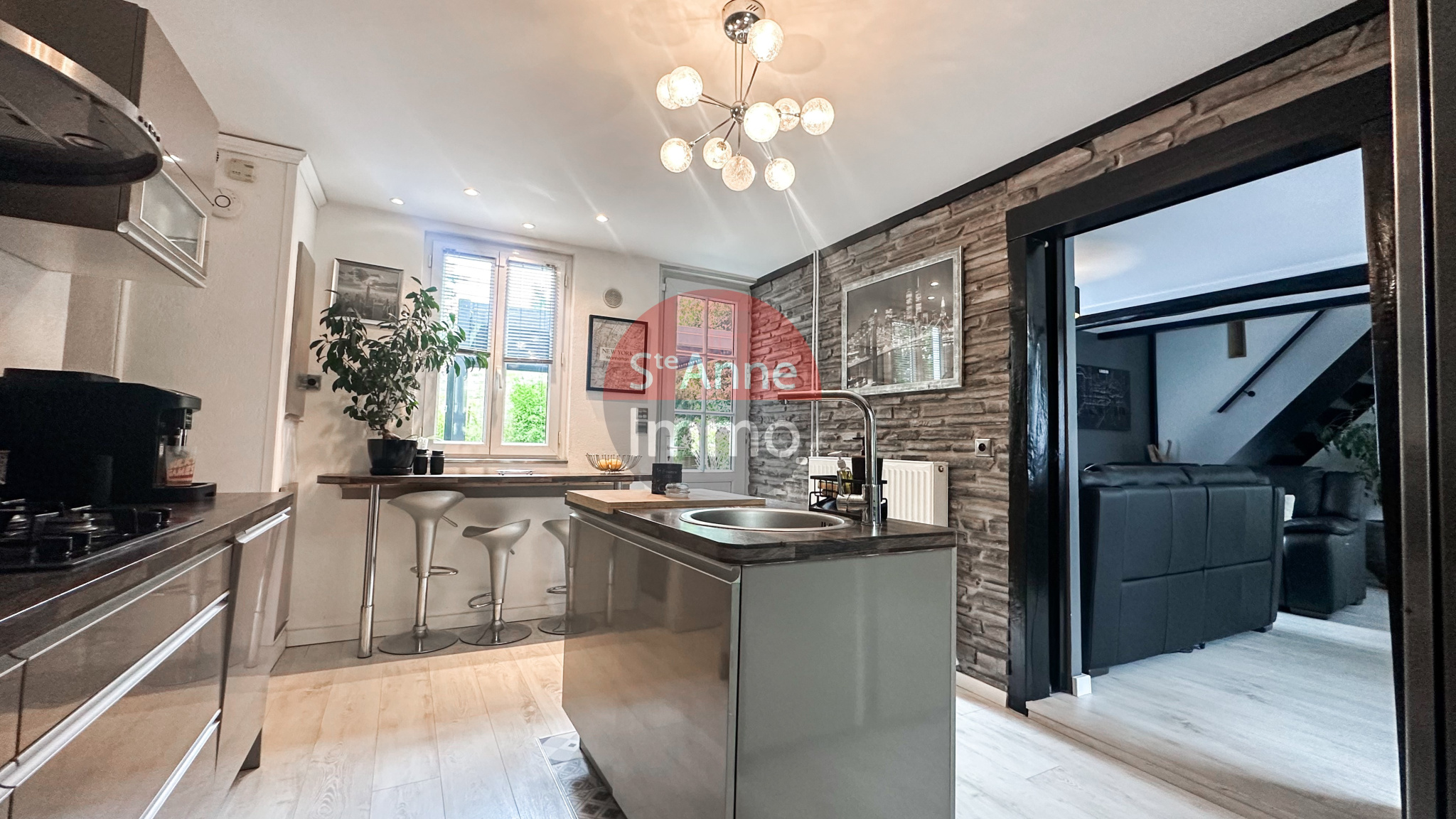 Immo80 – L'immobilier à Amiens et dans la Somme-ROGY – MAISON LONGERE – 131M2 – 5 CHAMBRES – JARDIN – GARAGE