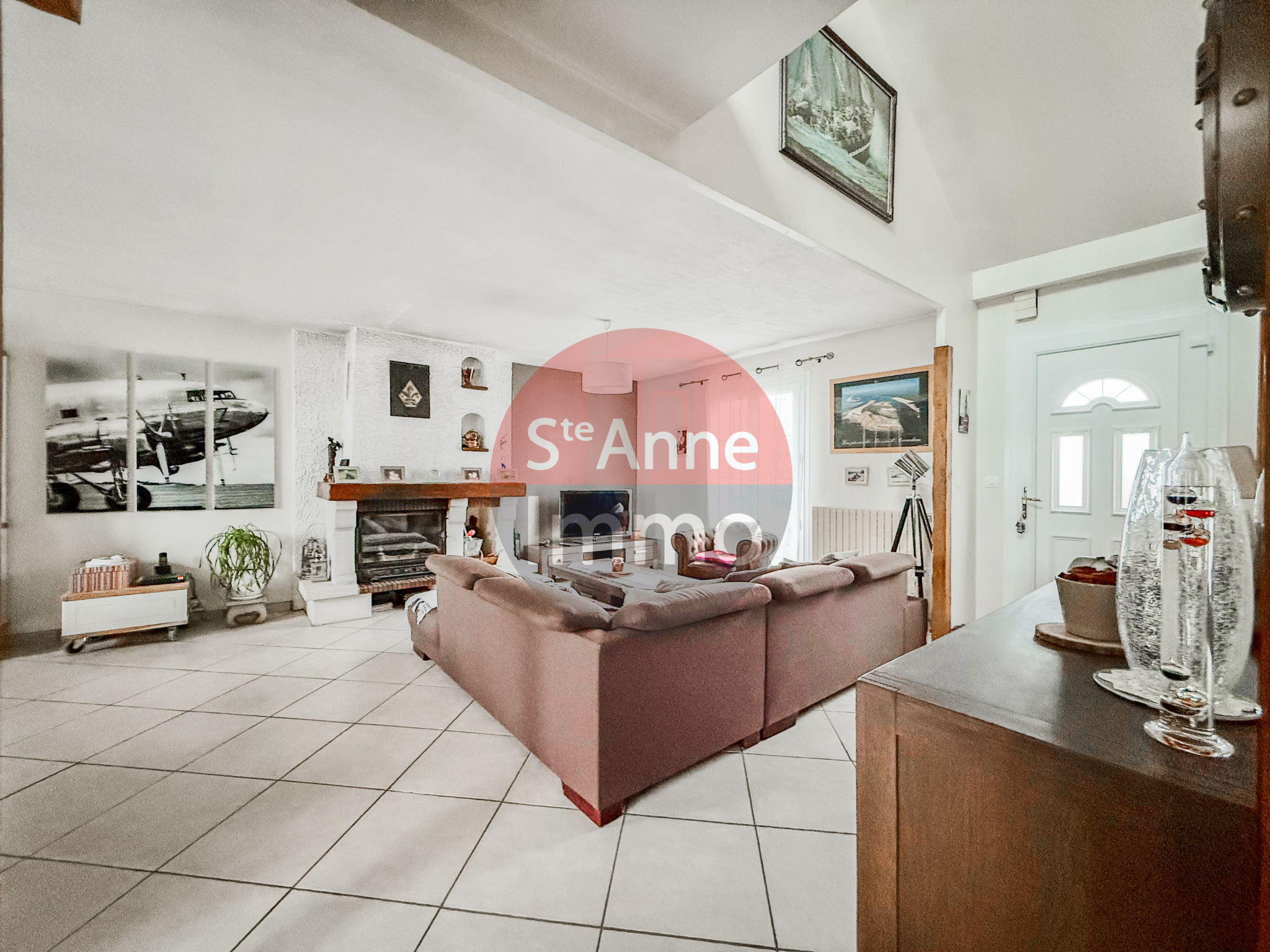 Immo80 – L'immobilier à Amiens et dans la Somme-MARGNY-AUX-CERISES – PAVILLON INDIVIDUEL – 4 CHAMBRES – AUTONOMIE DE PLAIN PIED – SOUS SOL COMPLET – GARAGE –