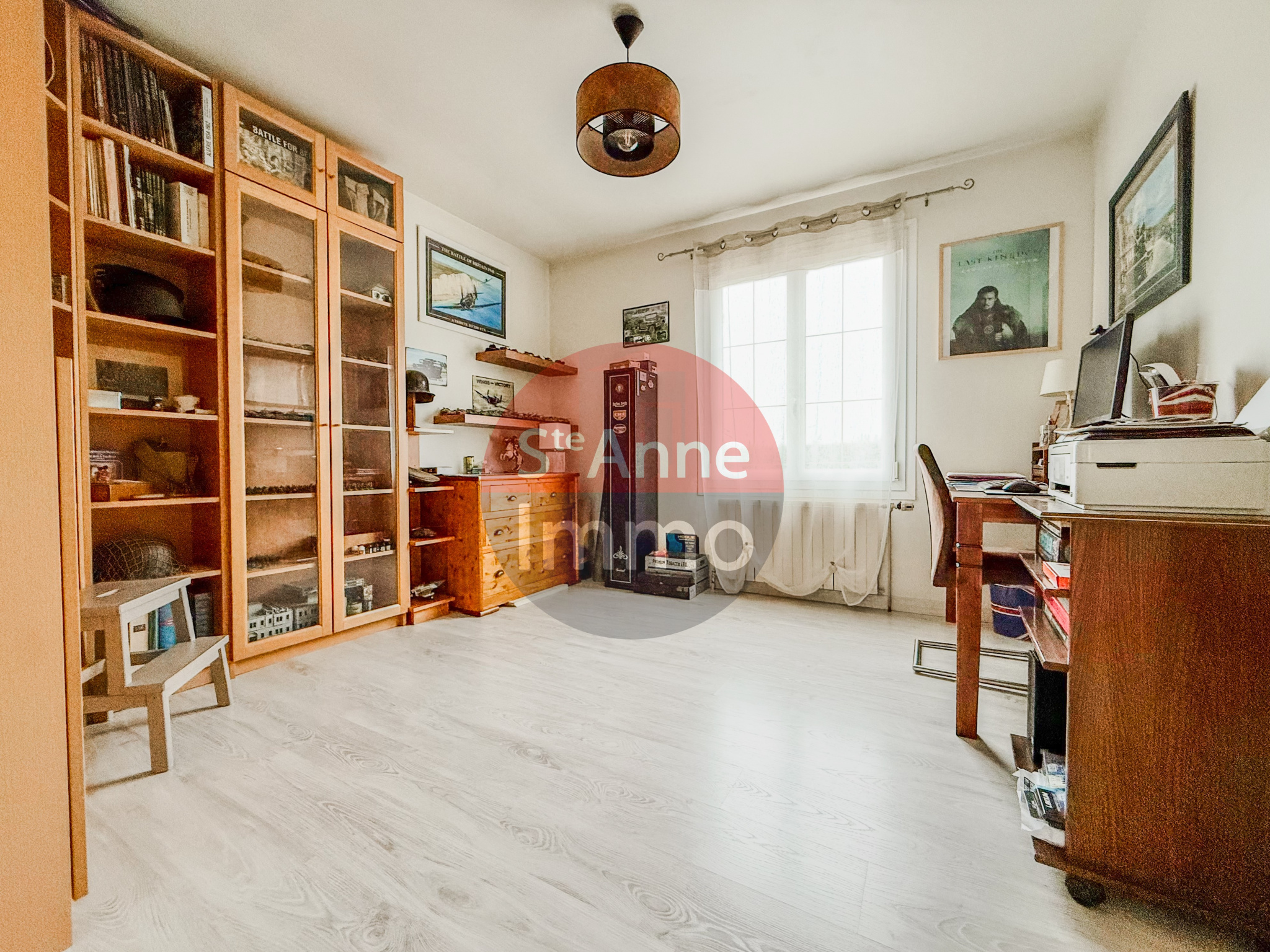 Immo80 – L'immobilier à Amiens et dans la Somme-MARGNY-AUX-CERISES – PAVILLON INDIVIDUEL – 4 CHAMBRES – AUTONOMIE DE PLAIN PIED – SOUS SOL COMPLET – GARAGE –