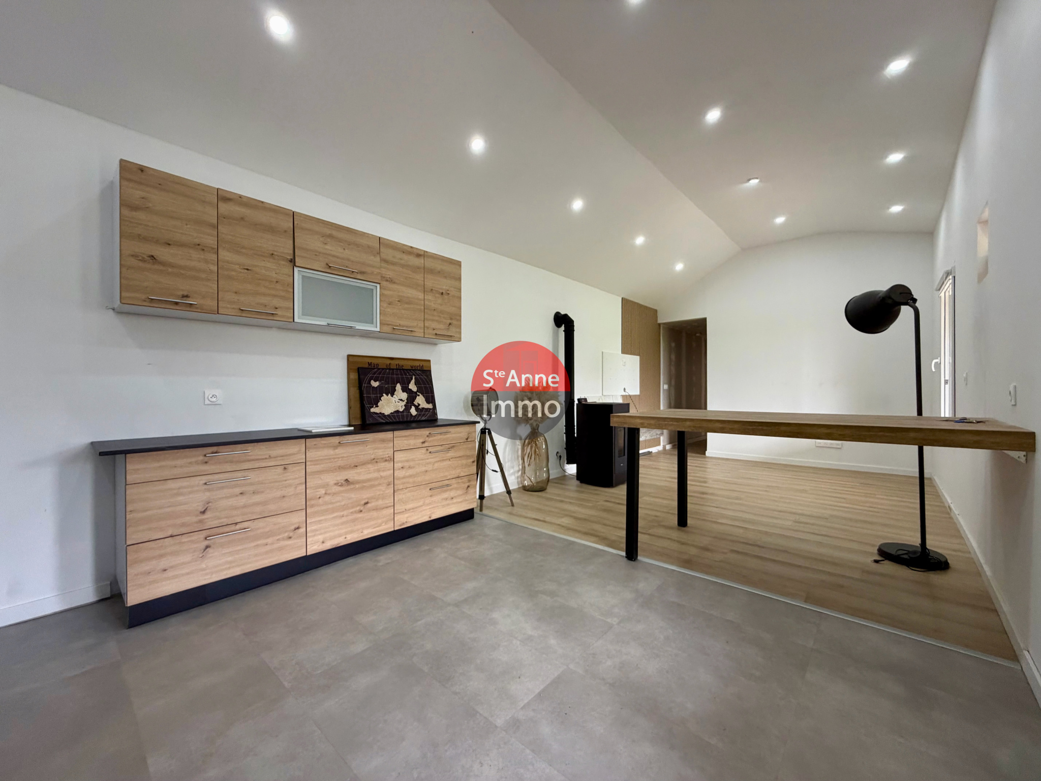 Immo80 – L'immobilier à Amiens et dans la Somme-MIRAUMONT – MAISON INDIVIDUELLE DE PLAIN PIED – 80m2 – 2 CHAMBRES – JARDIN – GARAGE