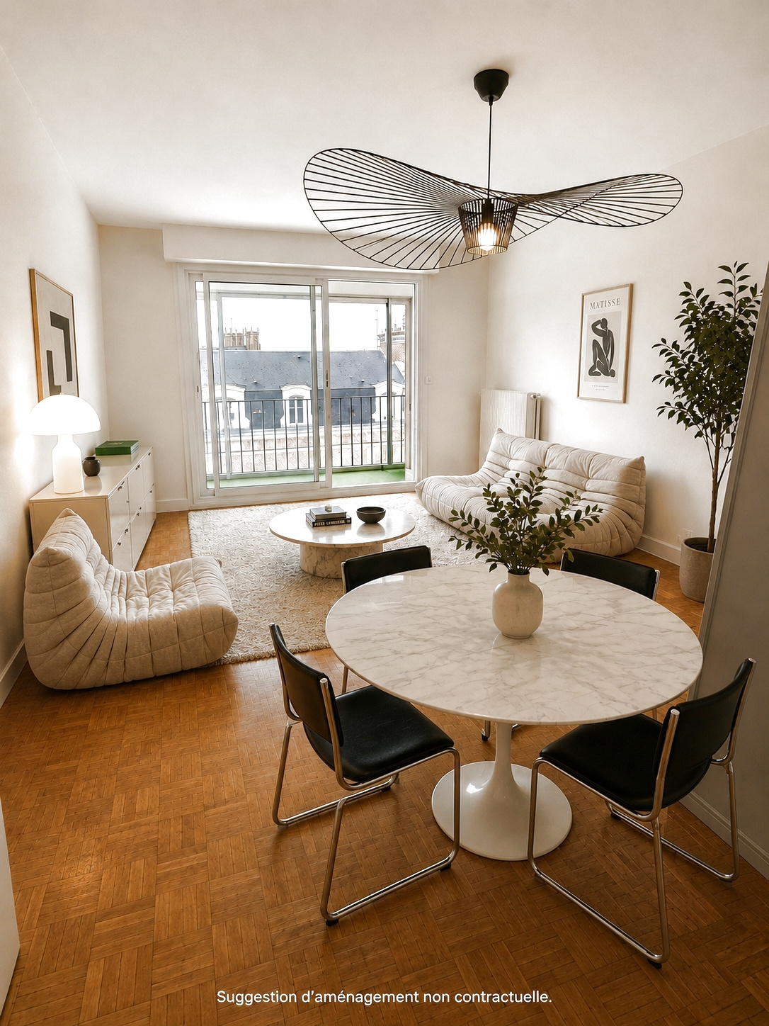 Immo80 – L'immobilier à Amiens et dans la Somme-AMIENS – 200M DE LA GARE – APPARTEMENT F3 AVEC BALCON – GARAGE