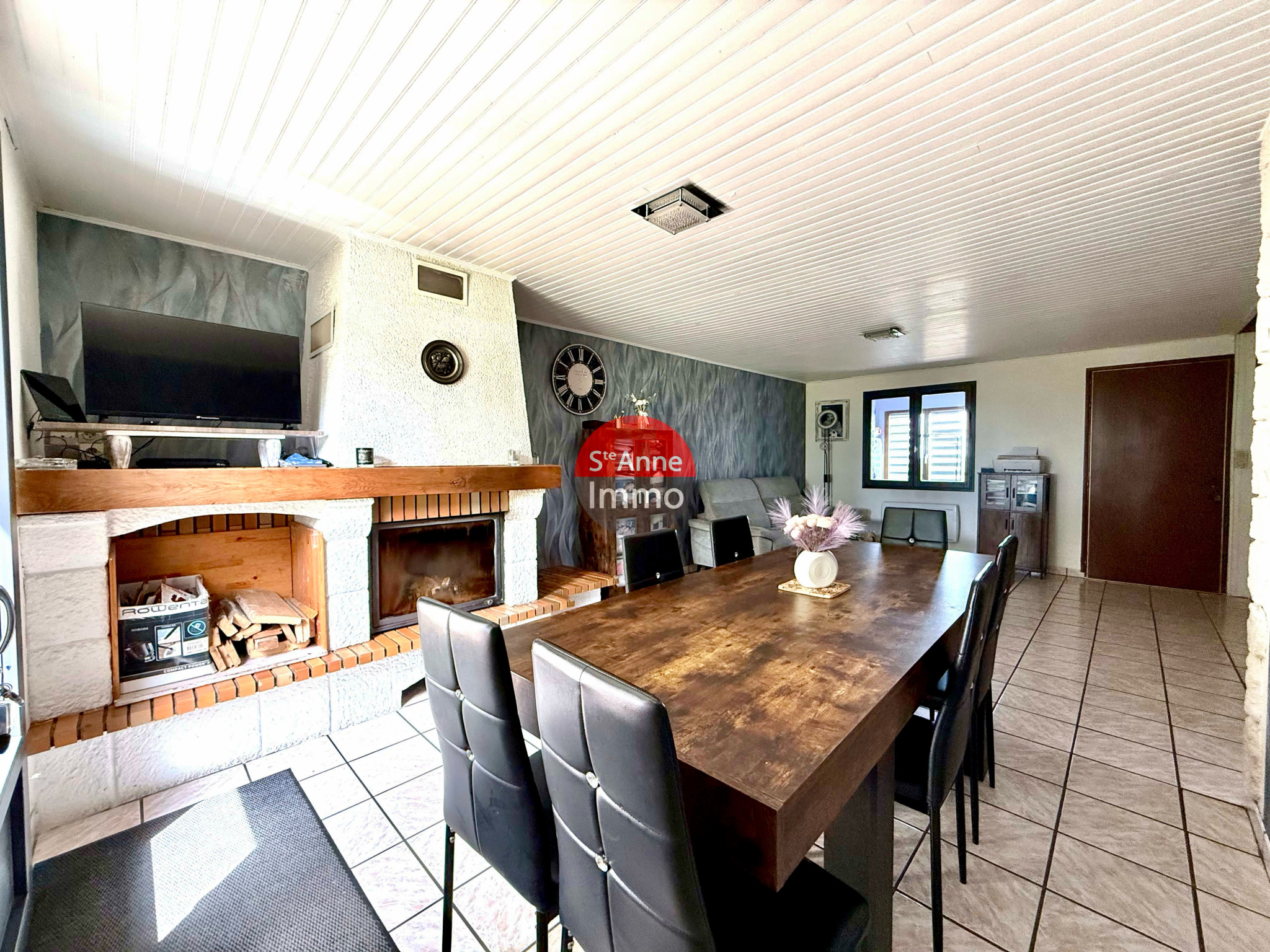 Immo80 – L'immobilier à Amiens et dans la Somme-GRUNY – PAVILLON INDIVIDUEL – 5 CHAMBRES – AUTONOMIE DE PLAIN PIED – GARAGE – JARDIN – TERRASSE – DEPENDANCE