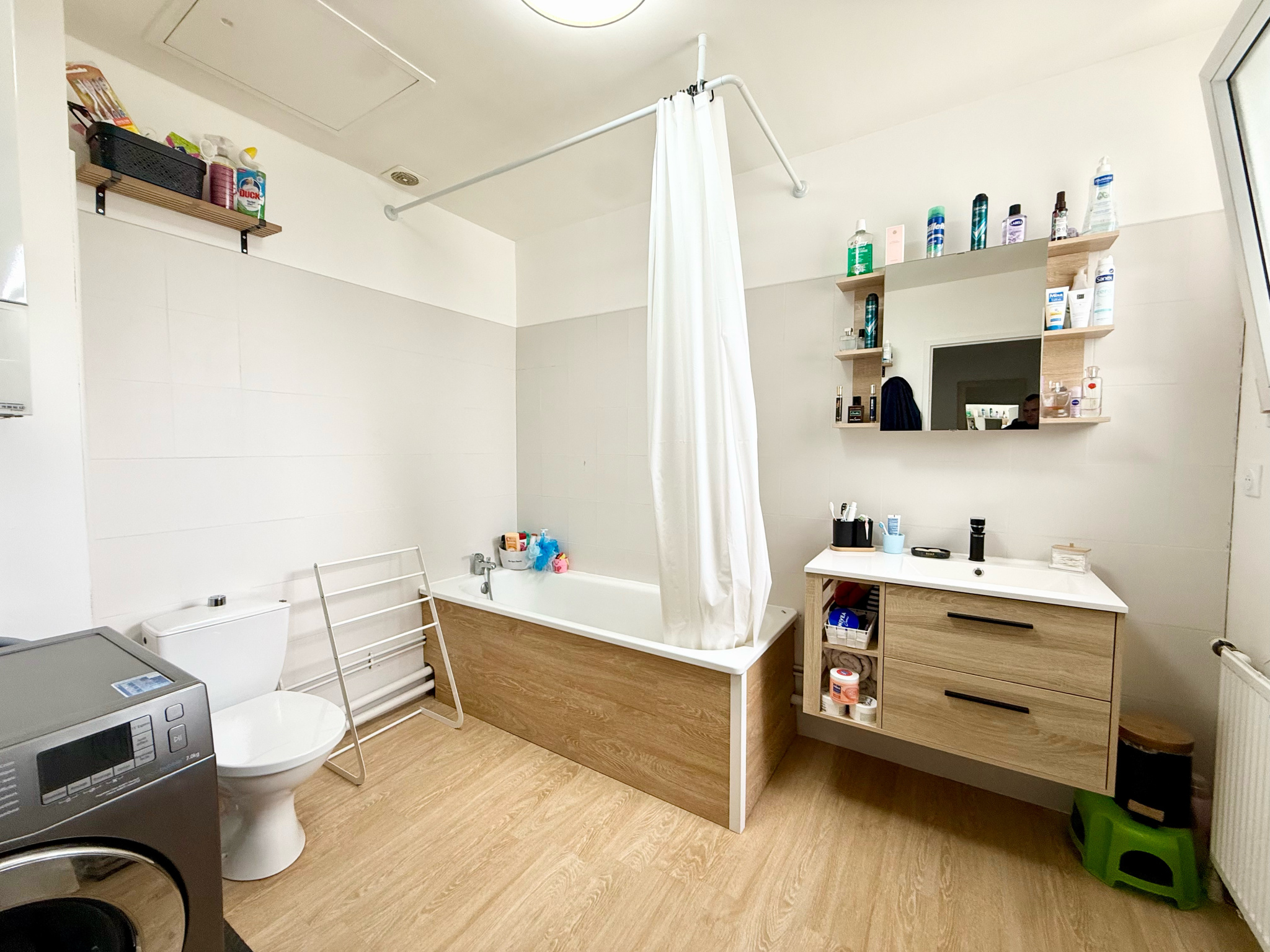 Immo80 – L'immobilier à Amiens et dans la Somme-RIVERY – MAISON MITOYENNE – 3 CHAMBRES – GARAGE – COUR