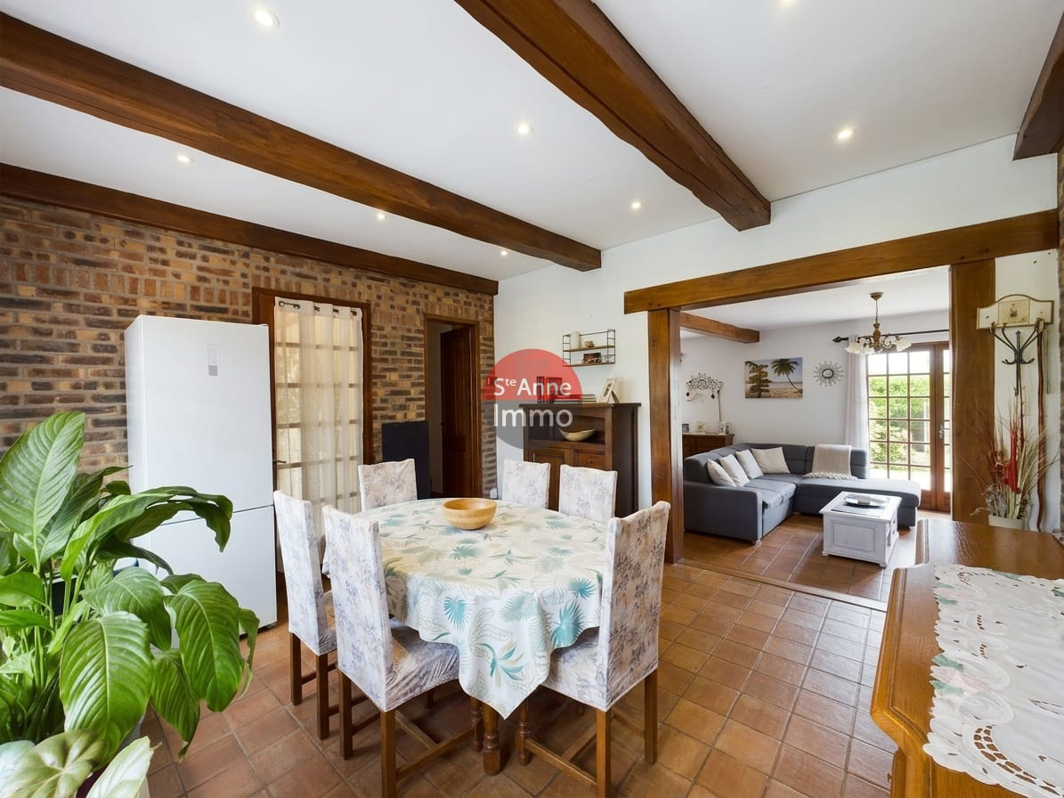 Immo80 – L'immobilier à Amiens et dans la Somme-ROSIERES-EN-SANTERRE – PAVILLON INDIVIDUELLE – 3 CHAMBRES – GARAGE – JARDIN